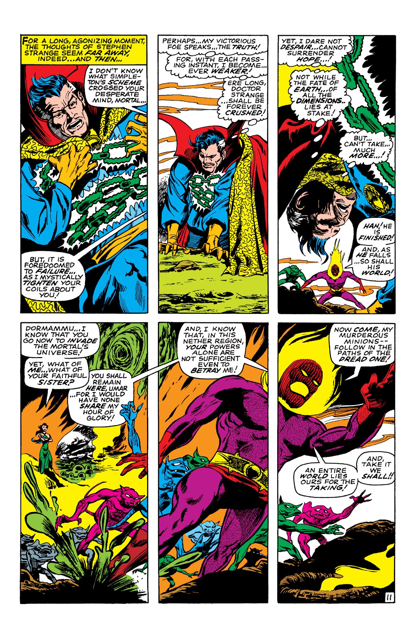 Read online Marvel Masterworks: Doctor Strange comic -  Issue # TPB 3 (Part 2) - 1