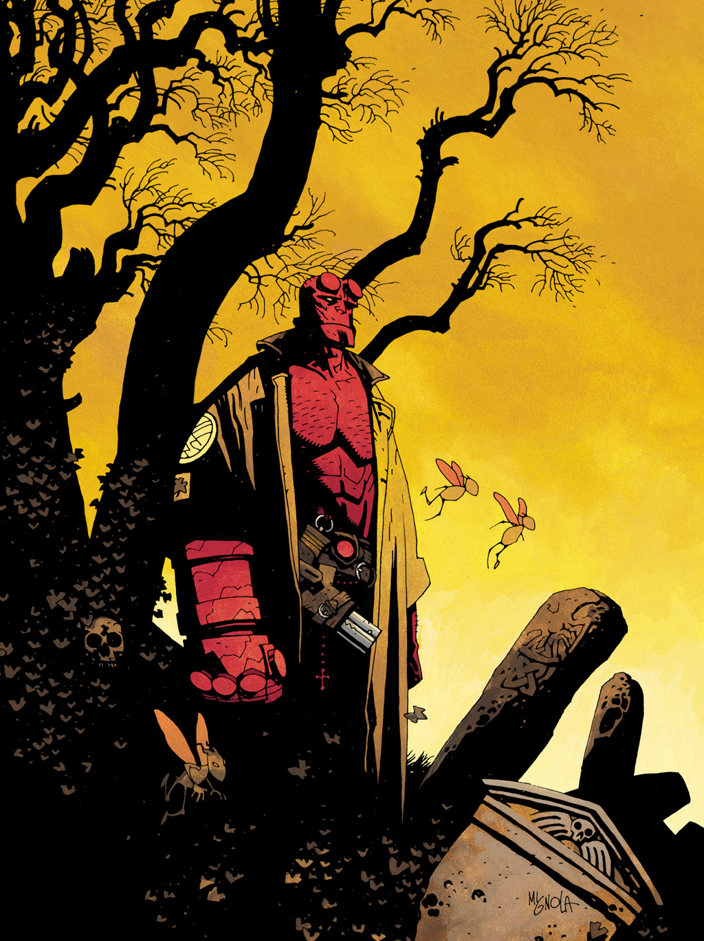 Read online The Art of Hellboy comic -  Issue # TPB - 43