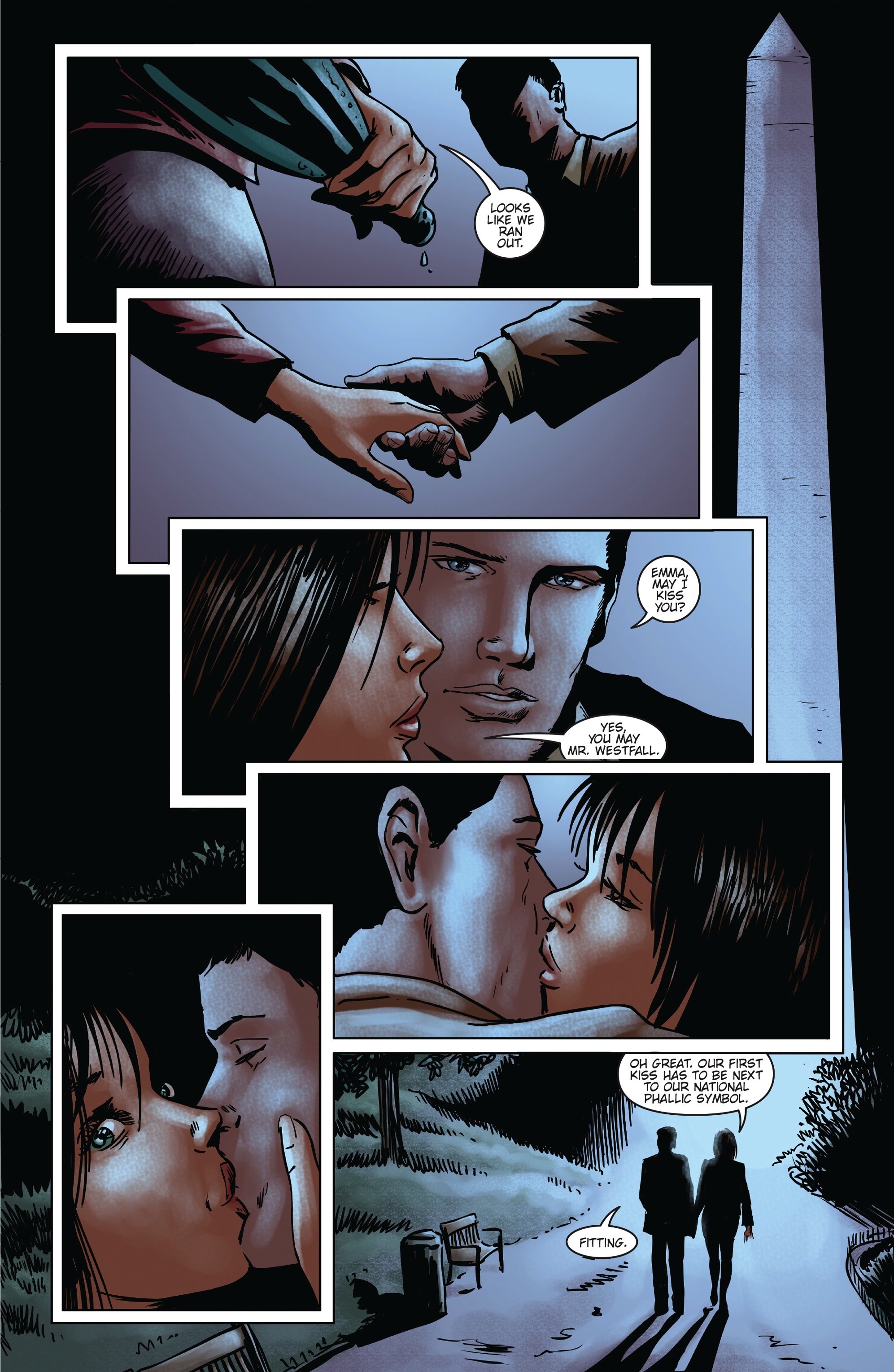 Read online Left On Mission comic -  Issue #3 - 16