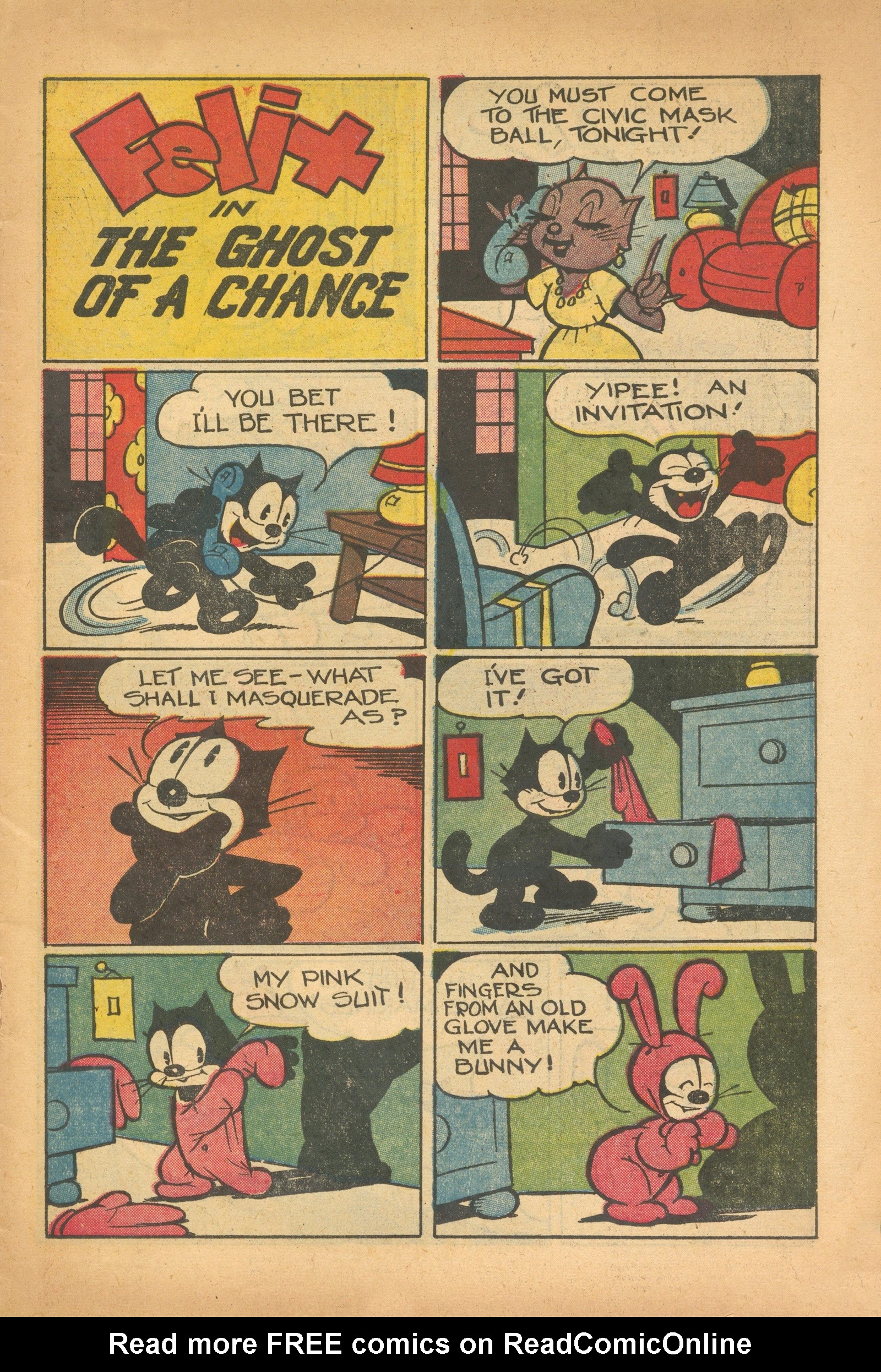 Read online Felix the Cat (1951) comic -  Issue #30 - 3