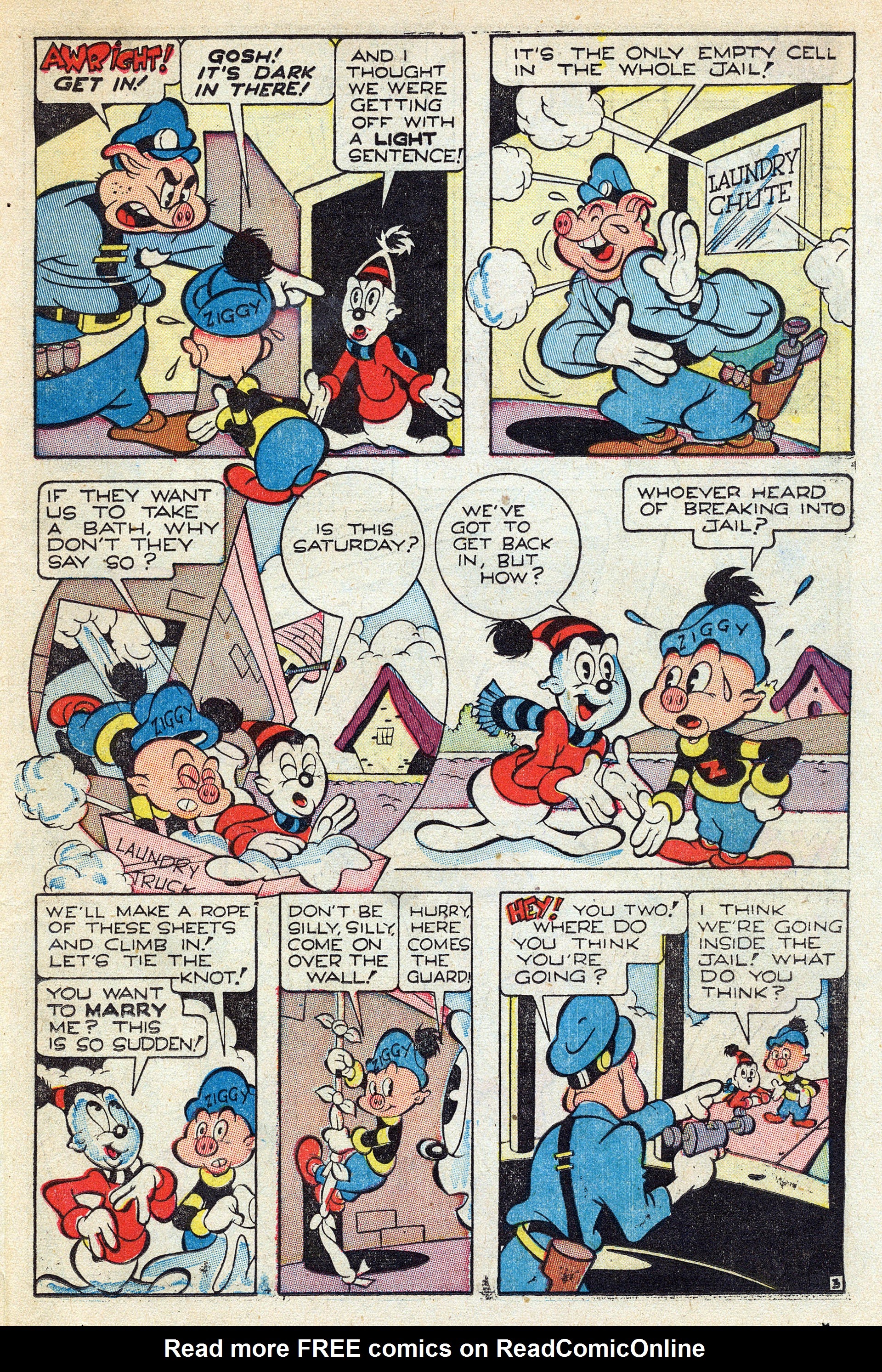Read online Ziggy Pig-Silly Seal Comics (1944) comic -  Issue #5 - 31