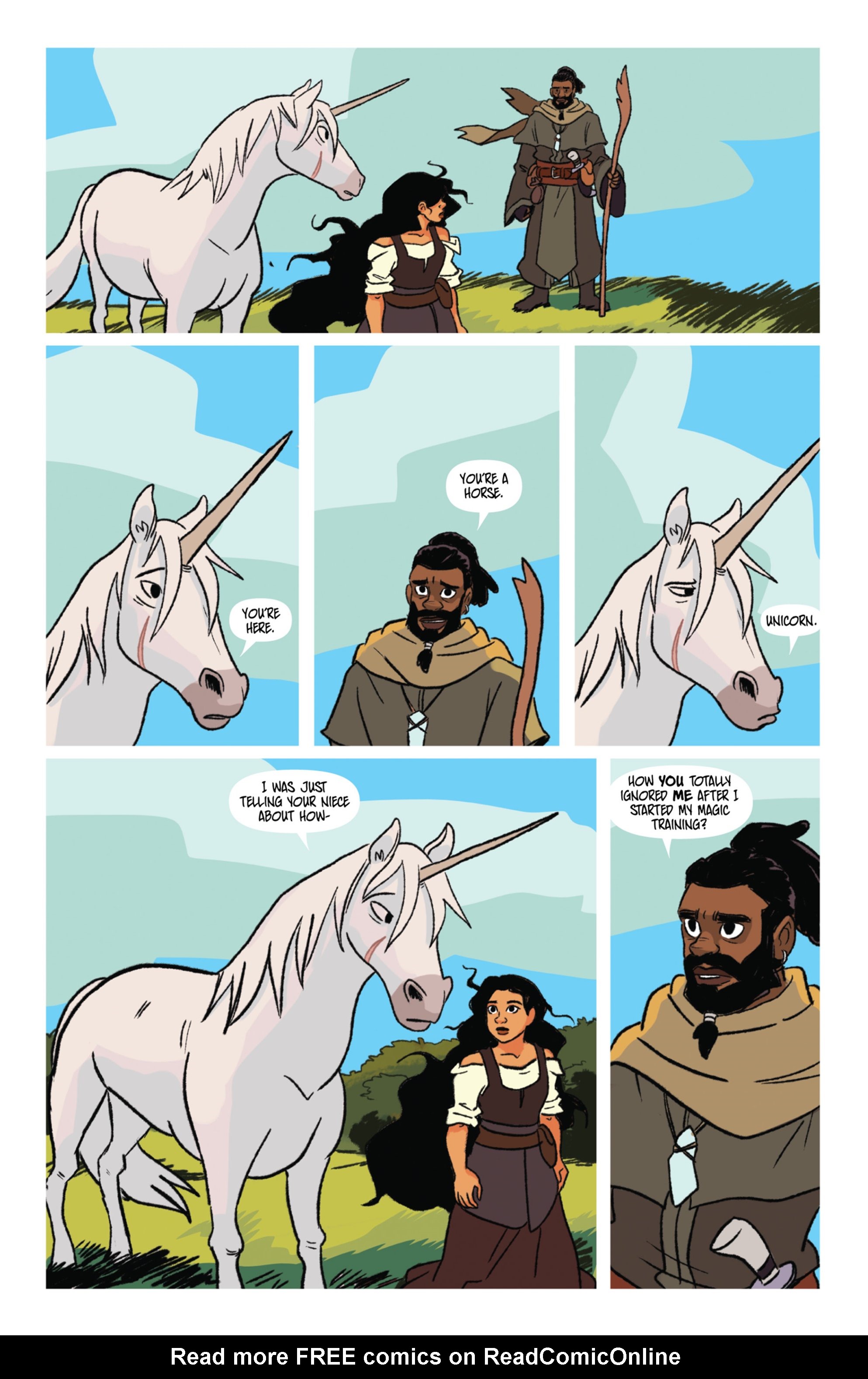 Read online Unicorn Vampire Hunter comic -  Issue #1 - 18