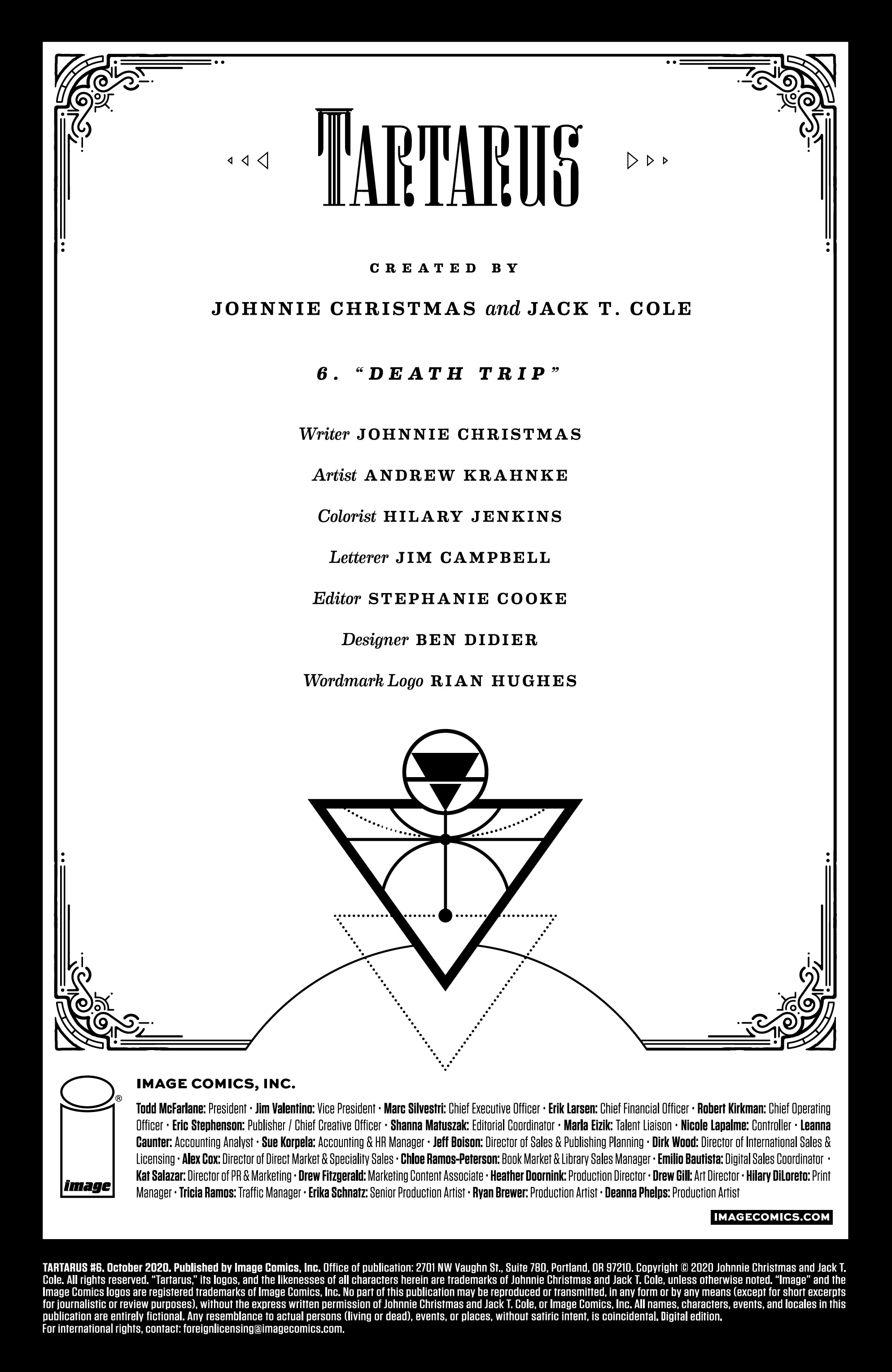 Read online Tartarus comic -  Issue #6 - 2