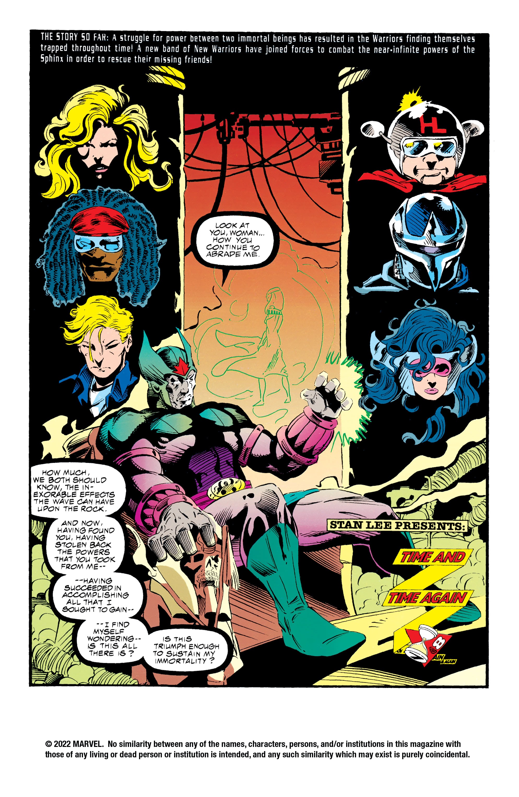 Read online The New Warriors comic -  Issue #49 - 2
