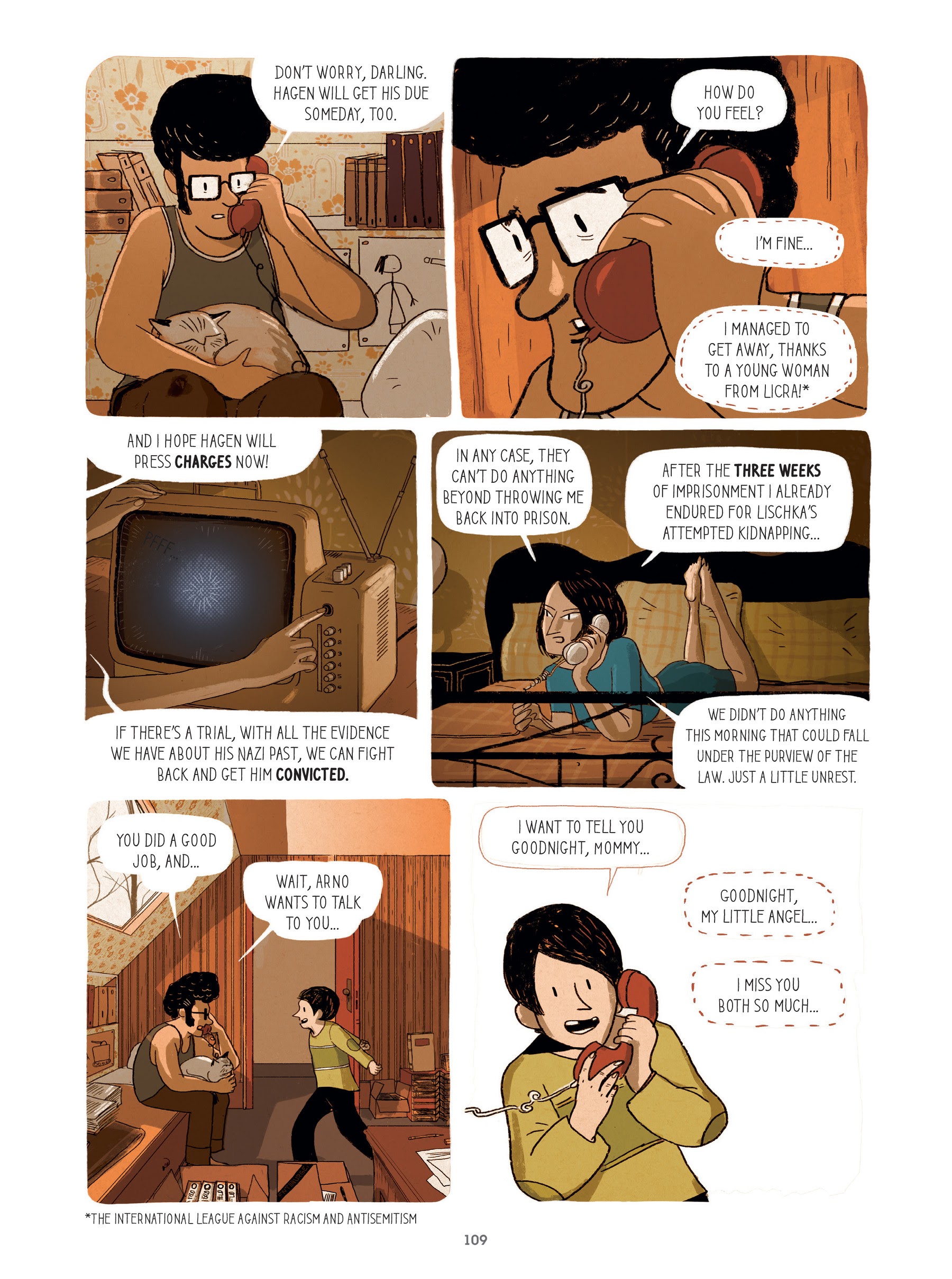Read online For Justice: The Serge & Beate Klarsfeld Story comic -  Issue # TPB (Part 2) - 9