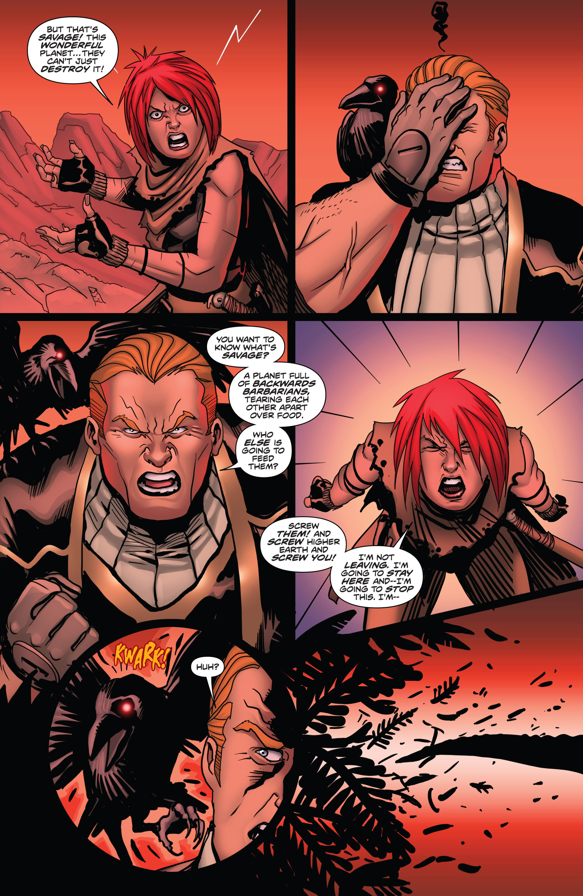 Read online Higher Earth comic -  Issue #3 - 16