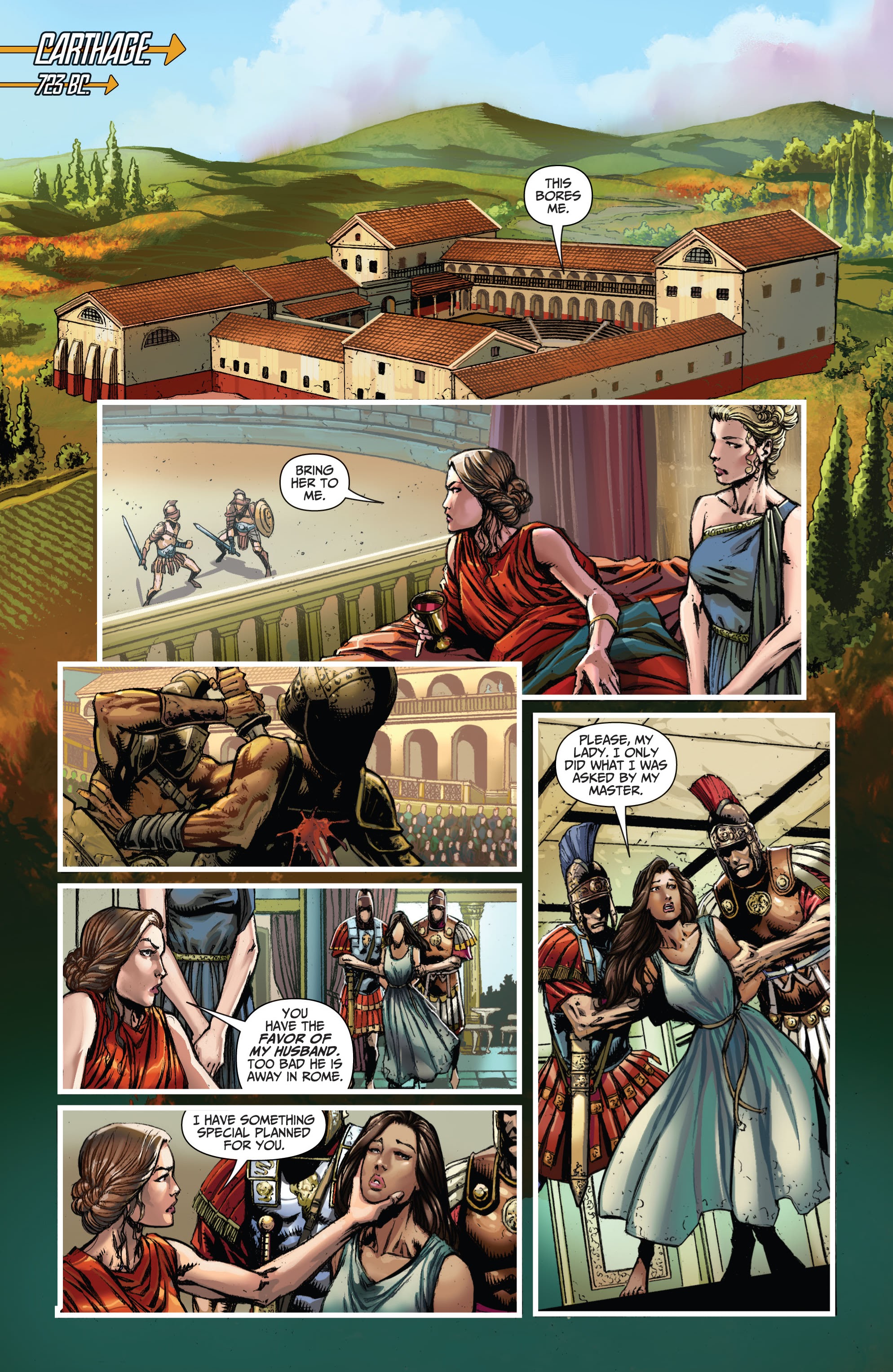 Read online Robyn Hood: Iron Maiden comic -  Issue #1 - 3