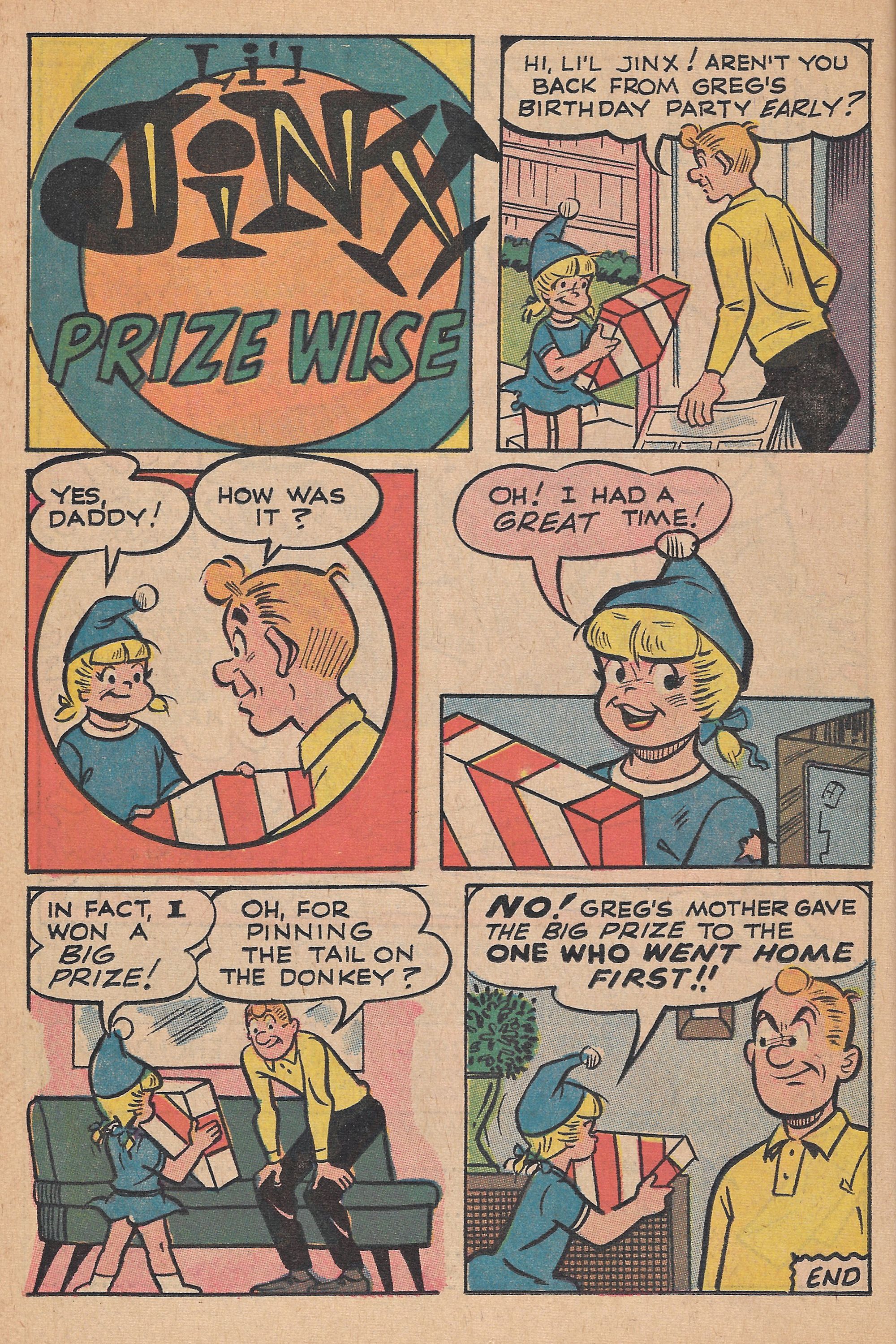 Read online Reggie's Wise Guy Jokes comic -  Issue #6 - 50
