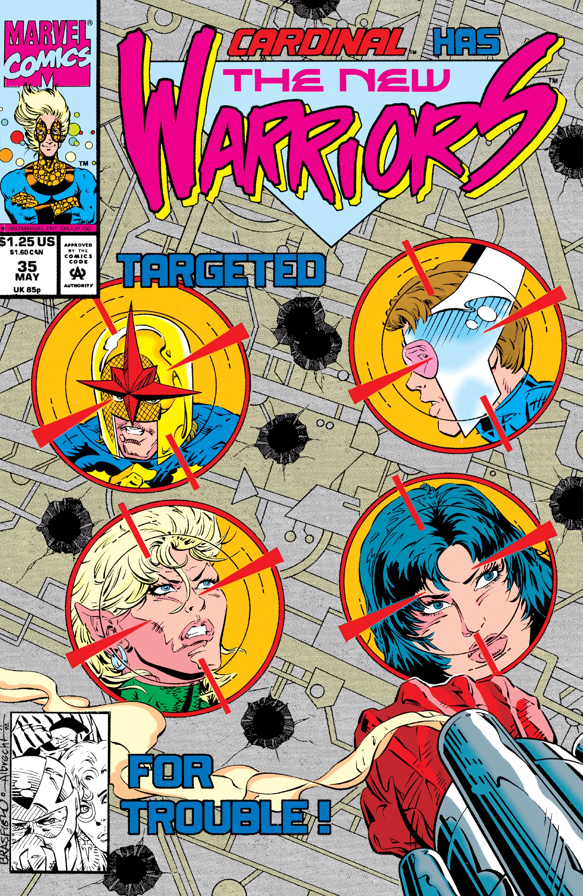Read online The New Warriors comic -  Issue #35 - 1