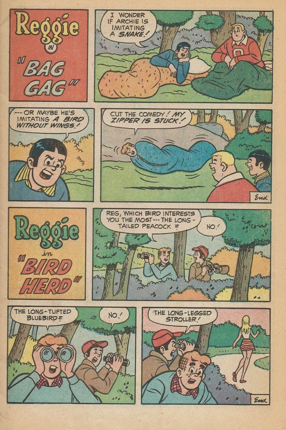 Read online Reggie's Wise Guy Jokes comic -  Issue #20 - 11