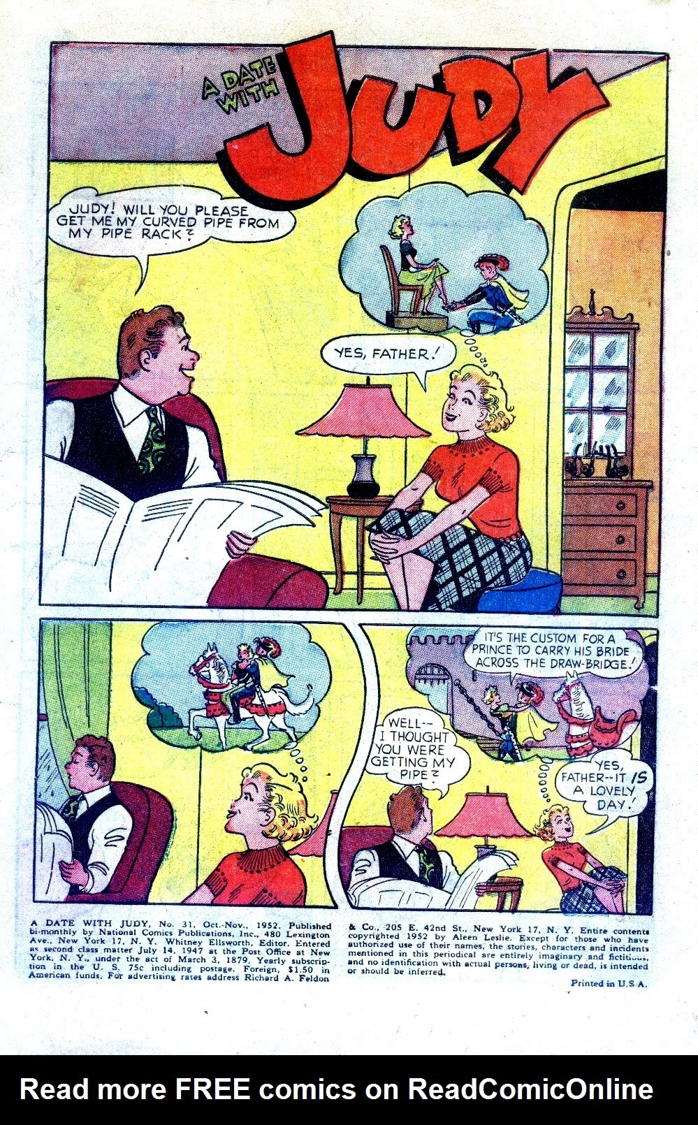 Read online A Date with Judy comic -  Issue #31 - 3