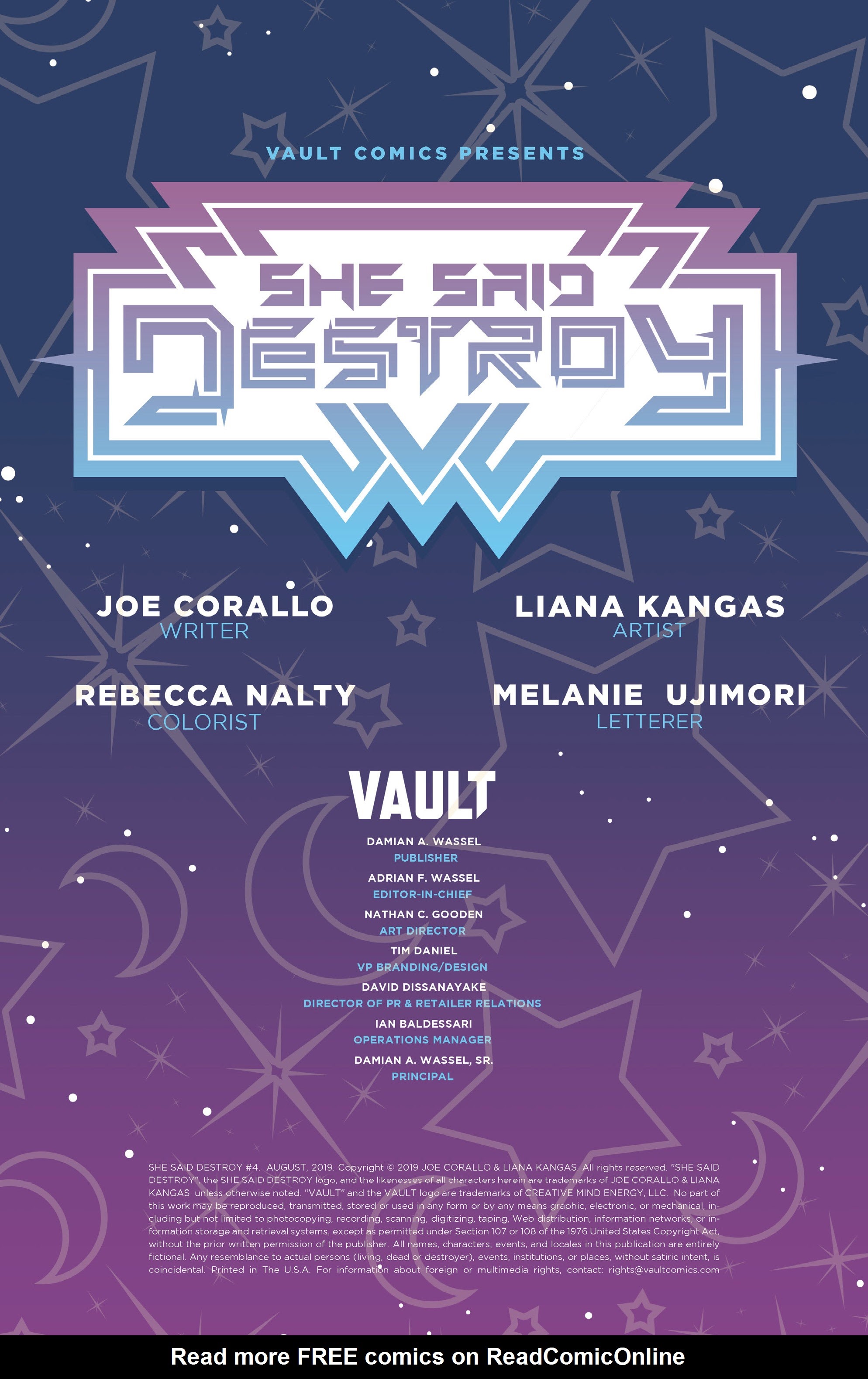 Read online She Said Destroy comic -  Issue #4 - 3