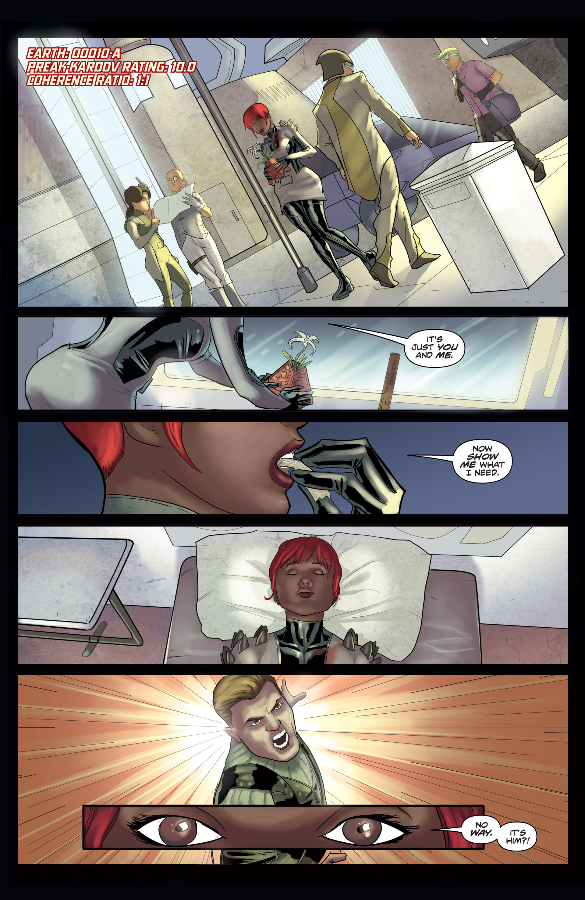 Read online Higher Earth comic -  Issue #5 - 9