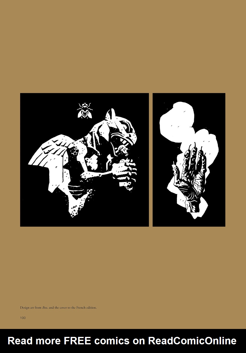 Read online The Art of Hellboy comic -  Issue # TPB - 101