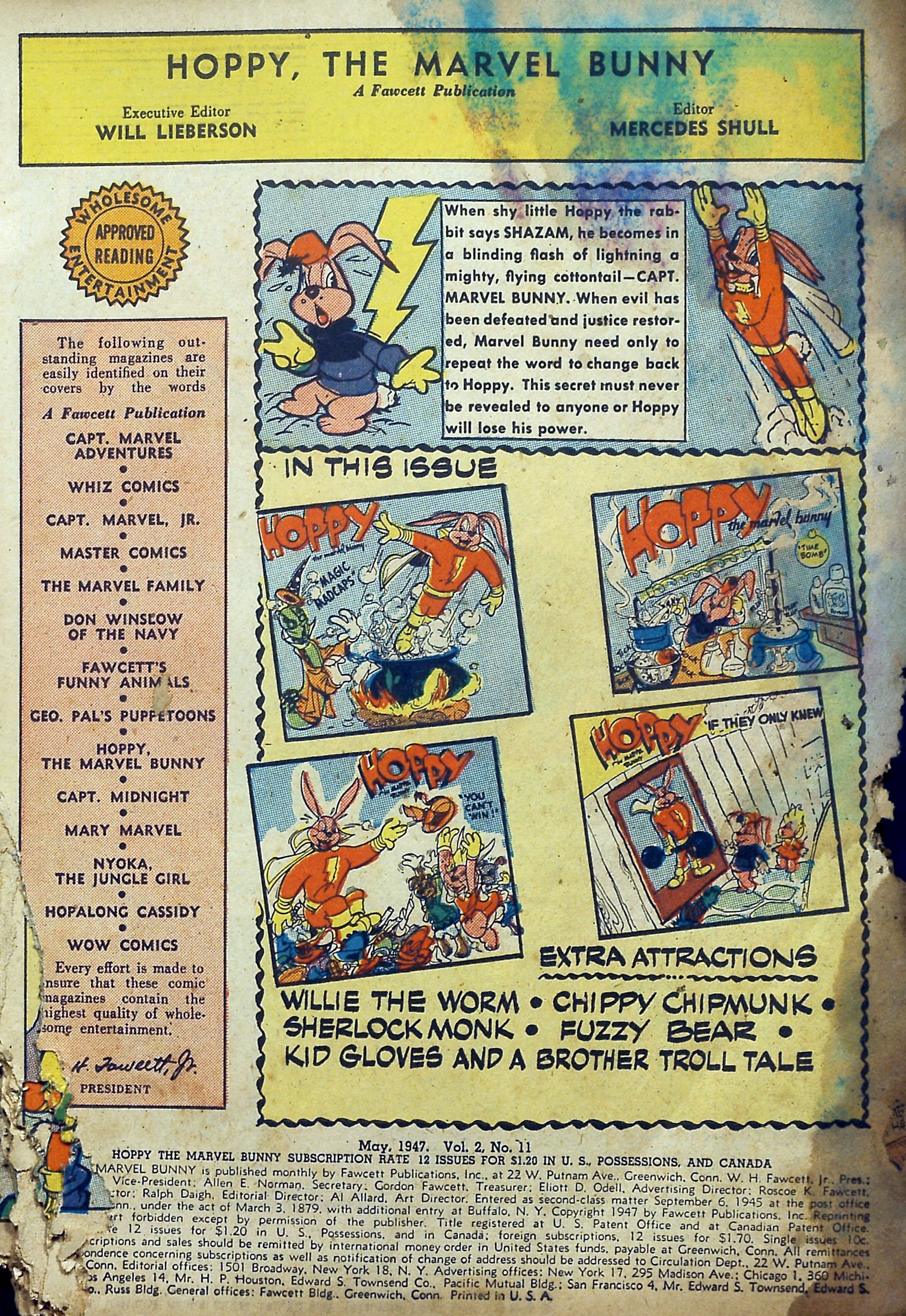 Read online Hoppy The Marvel Bunny comic -  Issue #11 - 4