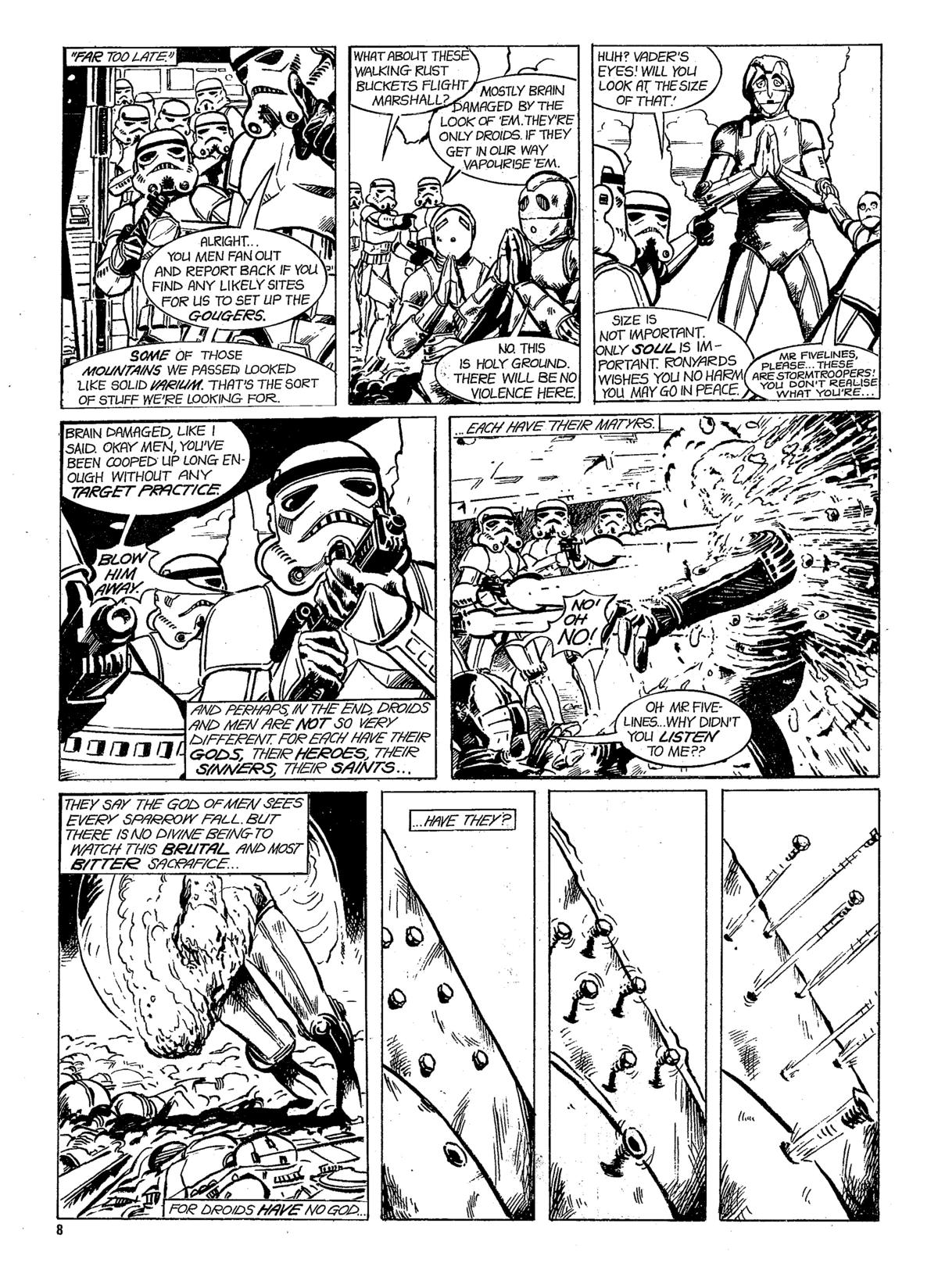Read online Star Wars Weekly comic -  Issue #155 - 8