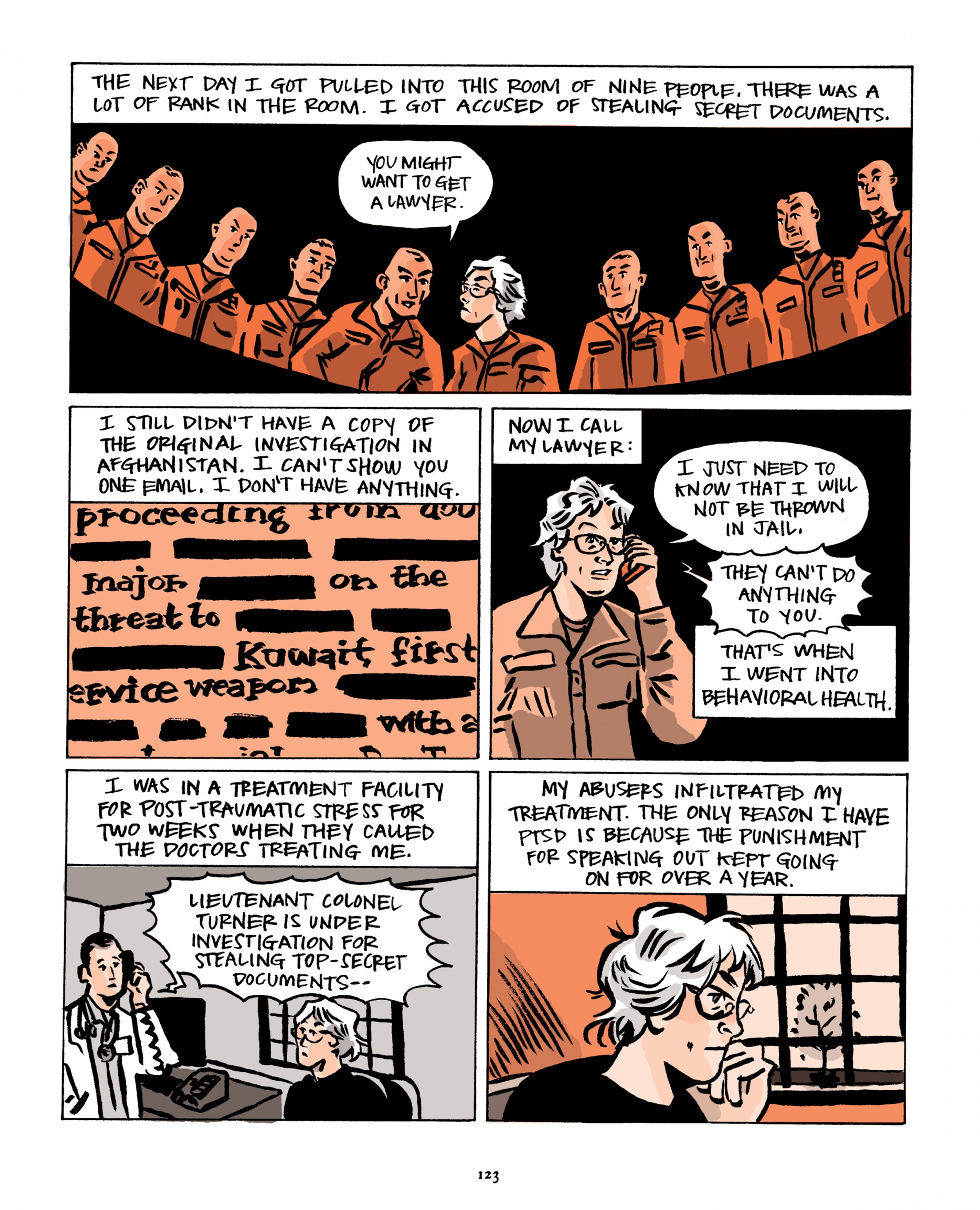 Read online Invisible Wounds: Graphic Journalism by Jess Ruliffson comic -  Issue # TPB (Part 2) - 30