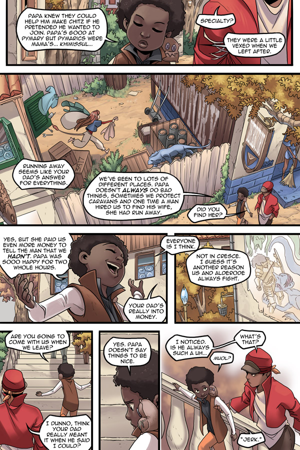 Read online Unsounded comic -  Issue #8 - 51