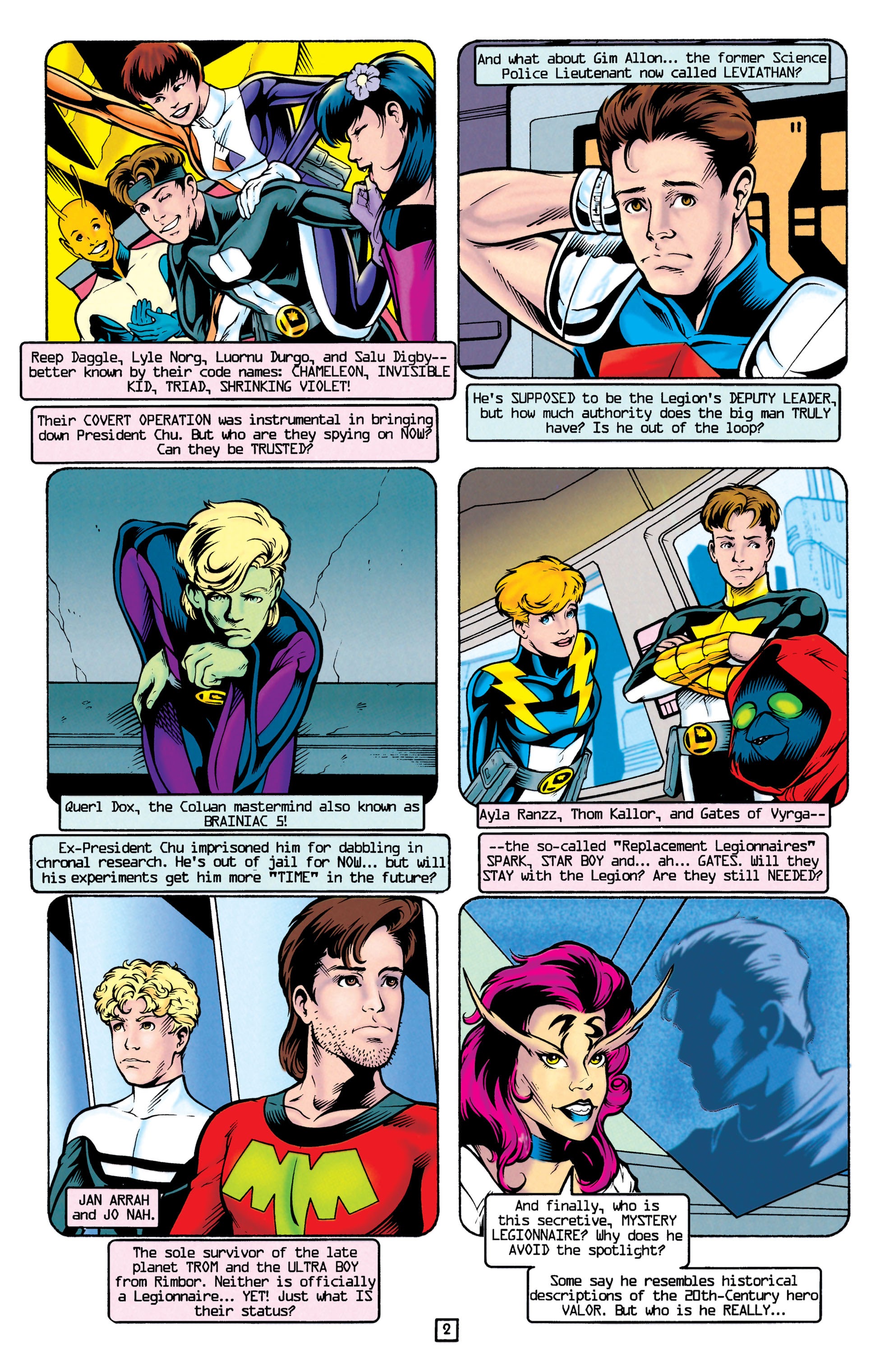 Read online Legionnaires comic -  Issue #37 - 3