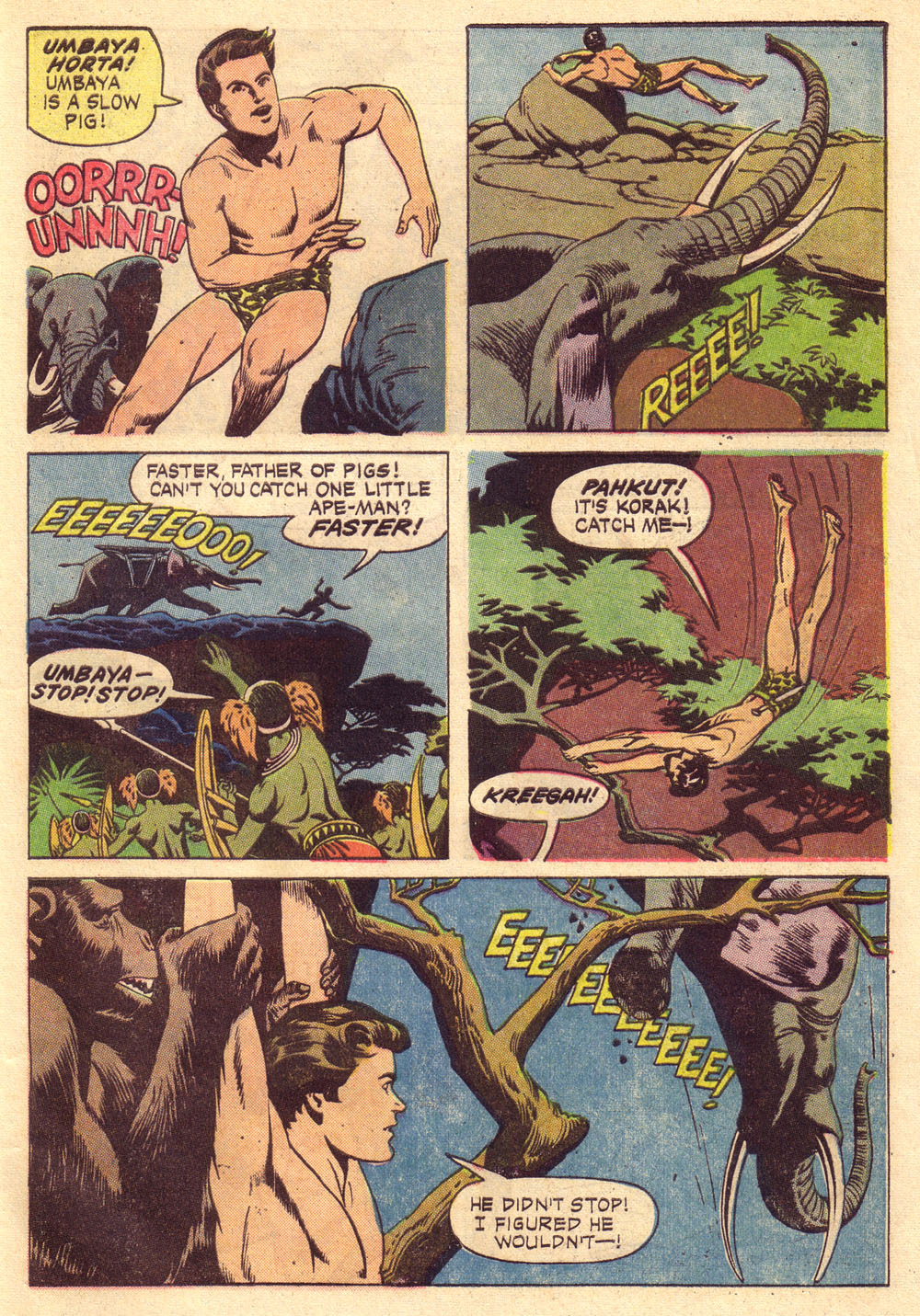 Read online Korak, Son of Tarzan (1964) comic -  Issue #5 - 33