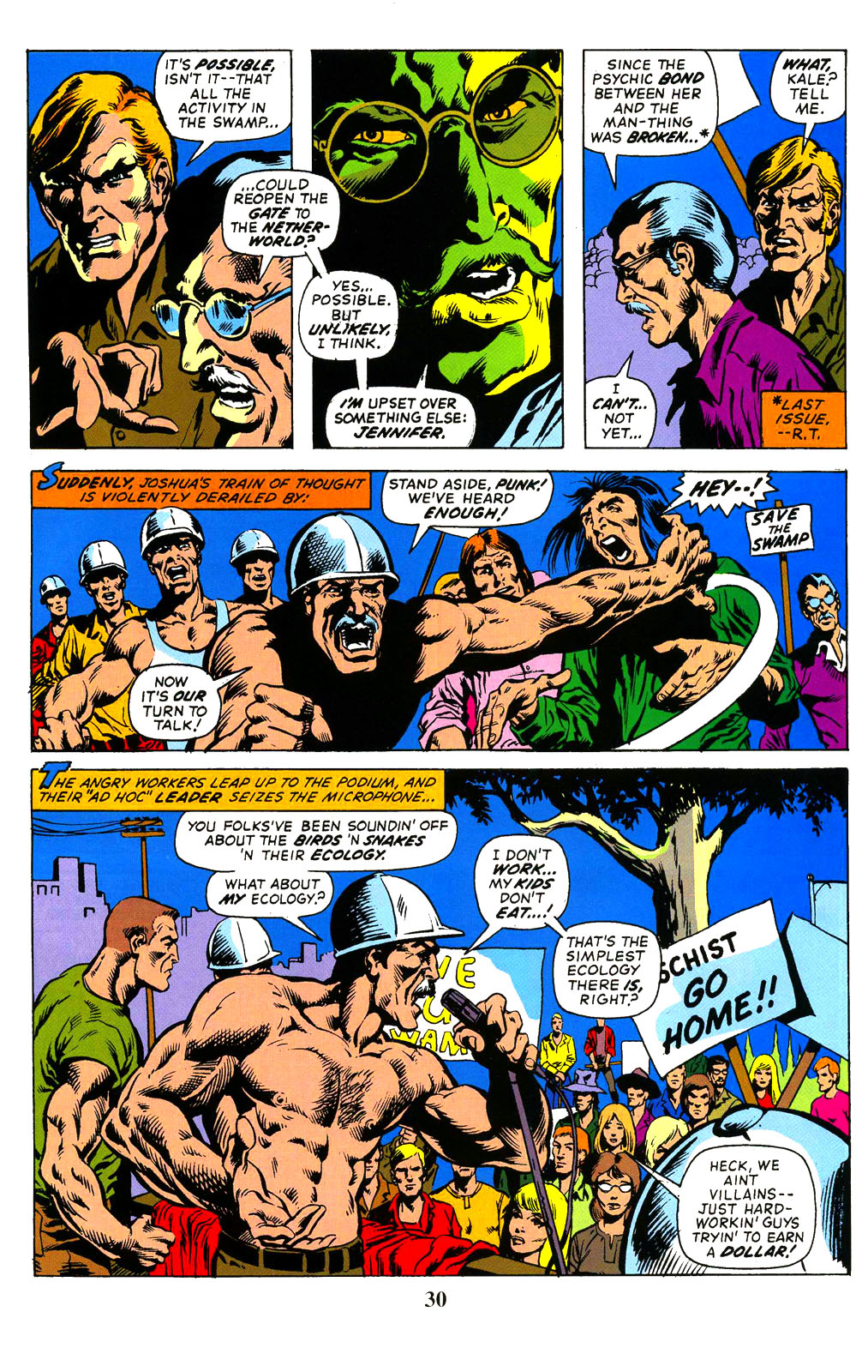 Read online Marvel Milestones: Blade, Man-Thing and Satana comic -  Issue # Full - 32