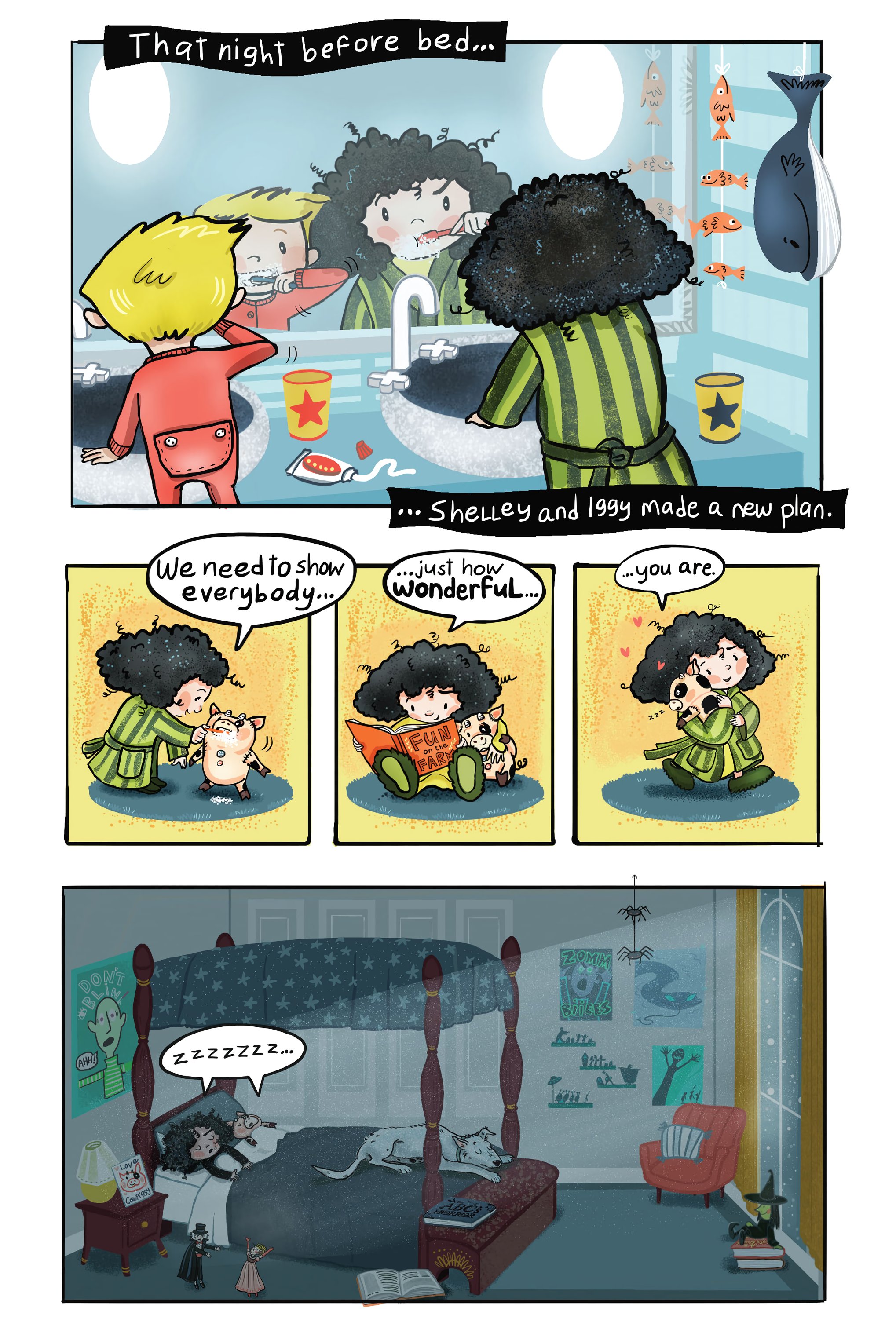 Read online Shelley Frankenstein!: CowPiggy comic -  Issue # TPB (Part 2) - 47