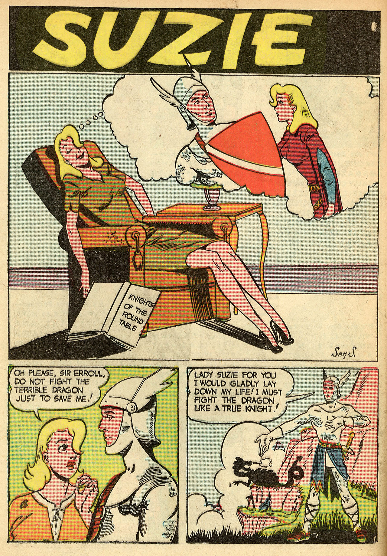 Read online Suzie Comics comic -  Issue #56 - 18