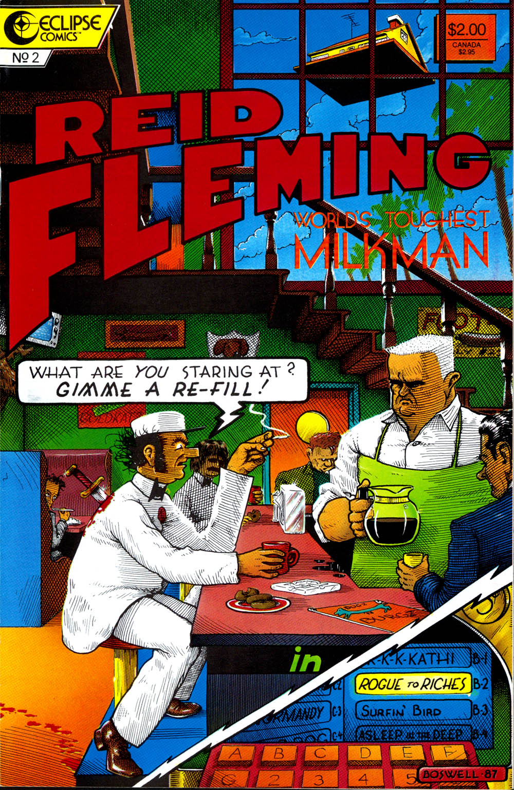 Read online Reid Fleming, World's Toughest Milkman (1986) comic -  Issue #2 - 1