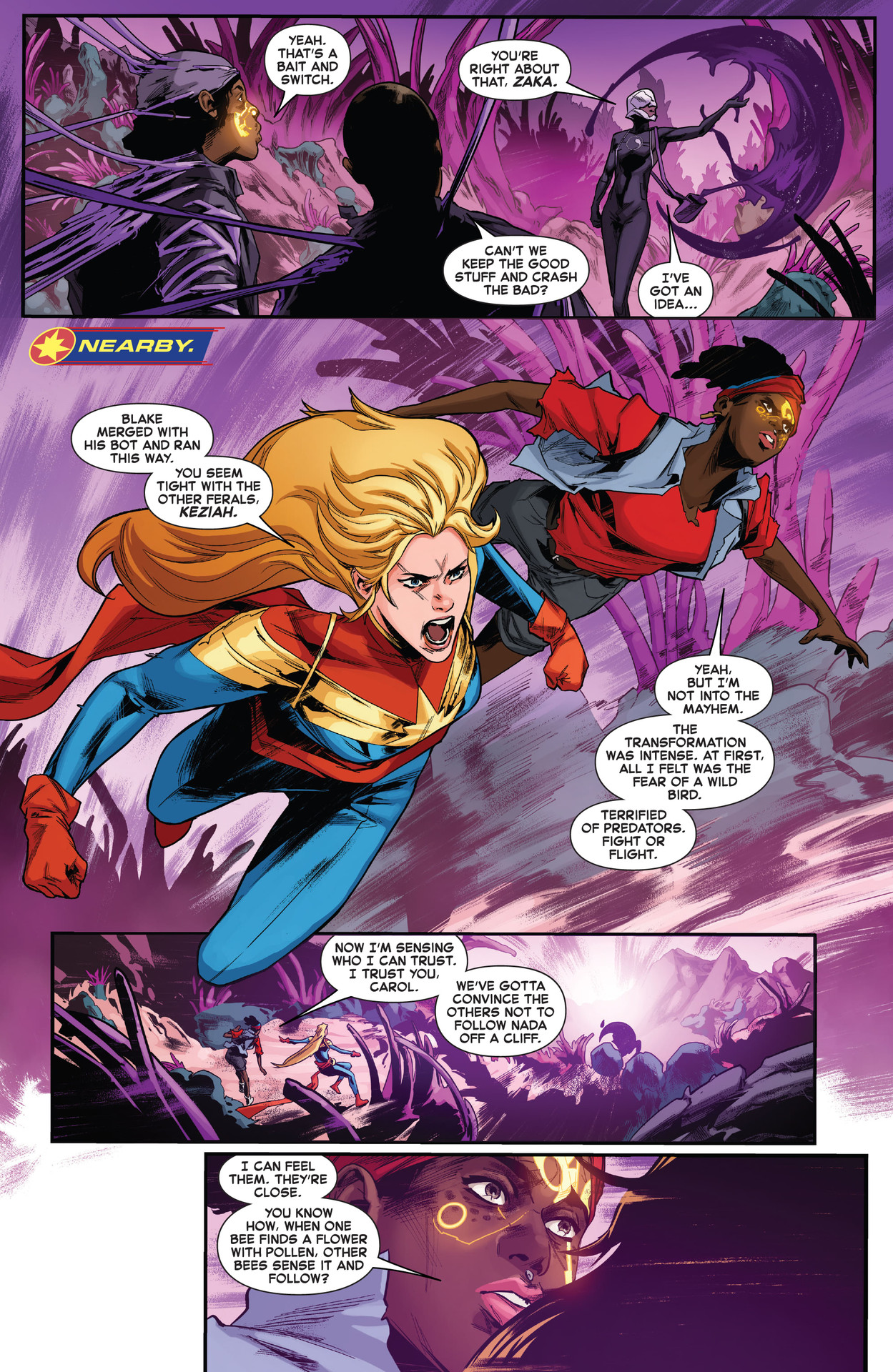 Read online Captain Marvel: Dark Tempest comic -  Issue #5 - 4