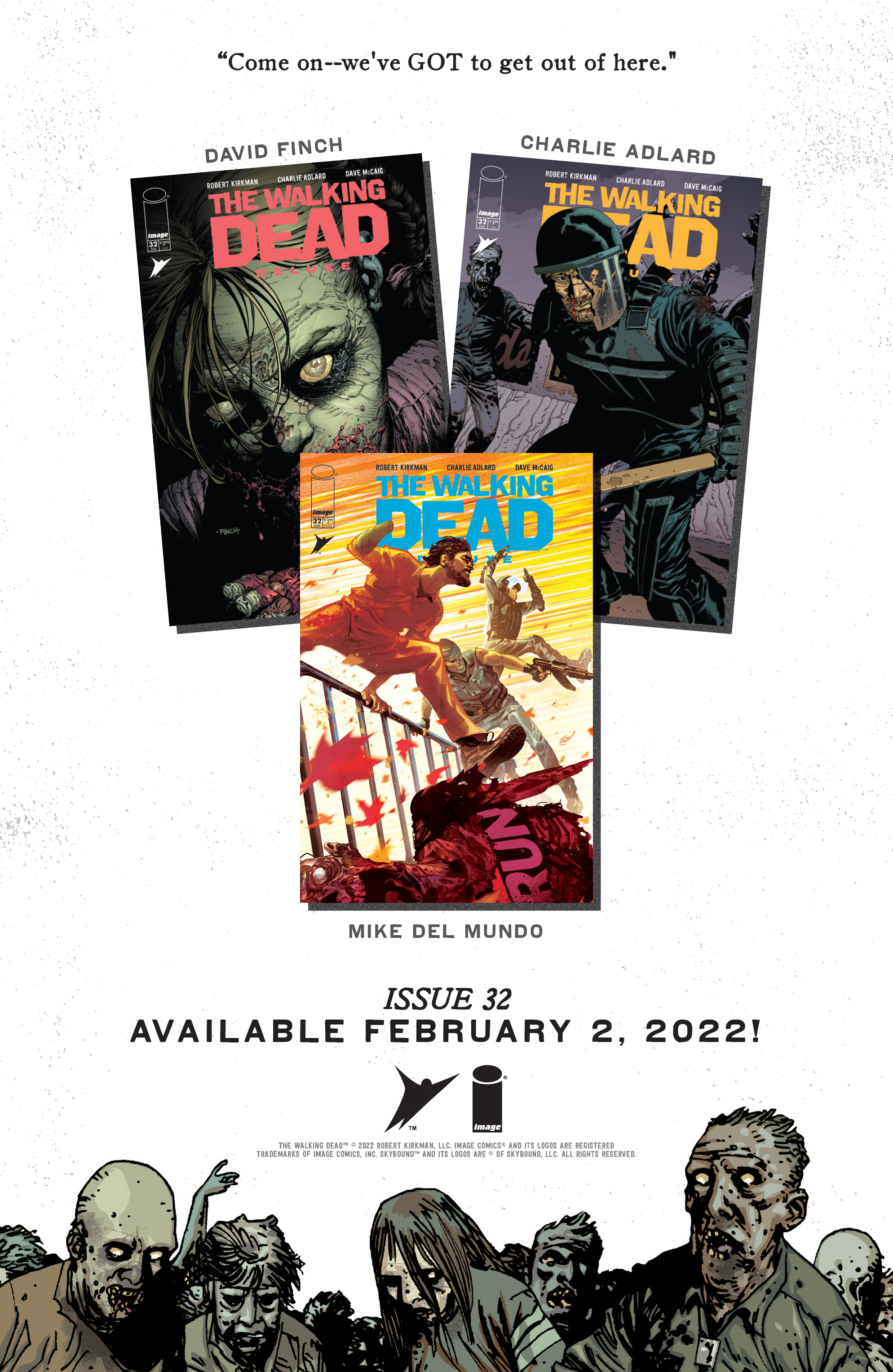 Read online The Walking Dead Deluxe comic -  Issue #31 - 35