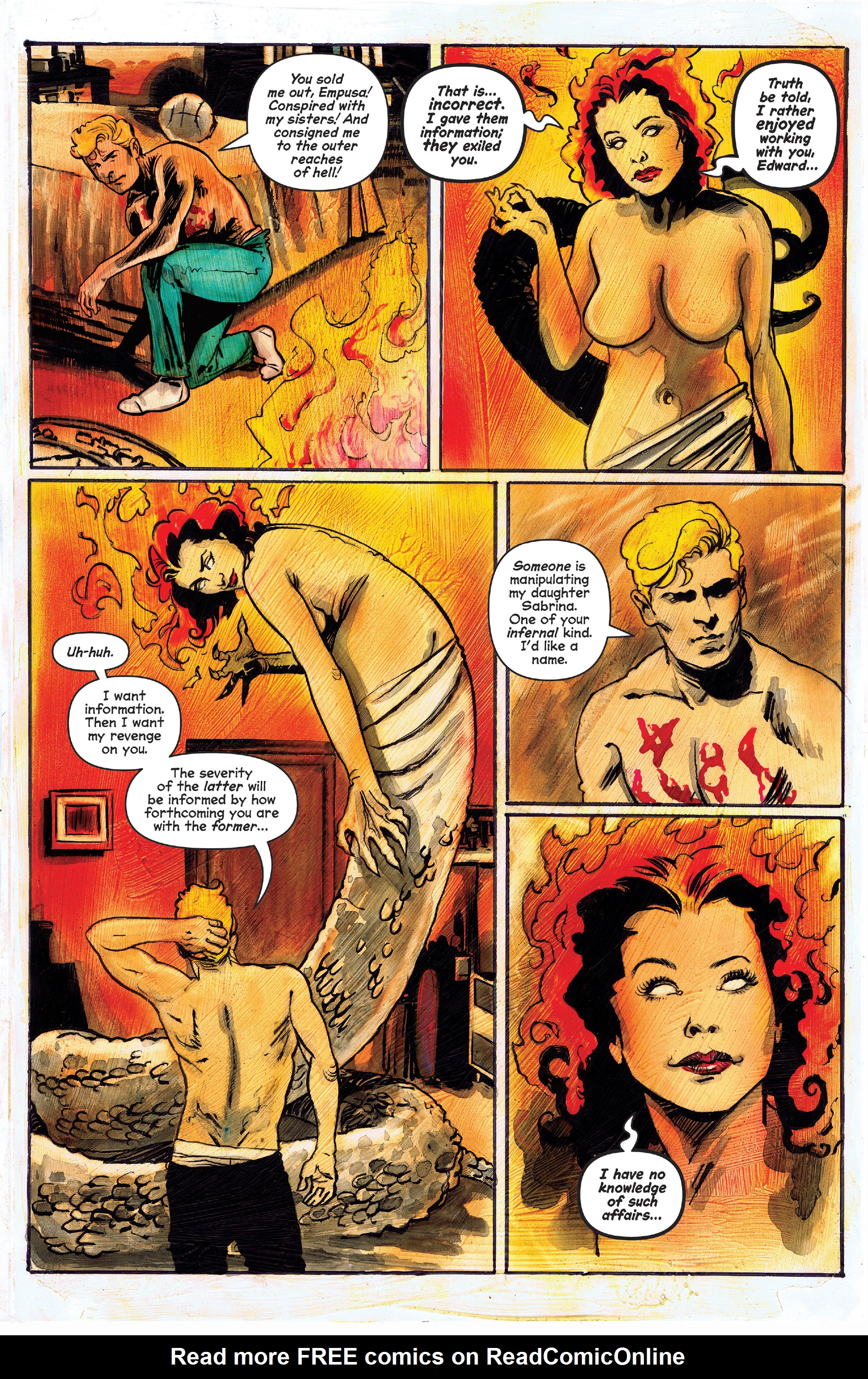 Read online Chilling Adventures of Sabrina comic -  Issue #9 - 11