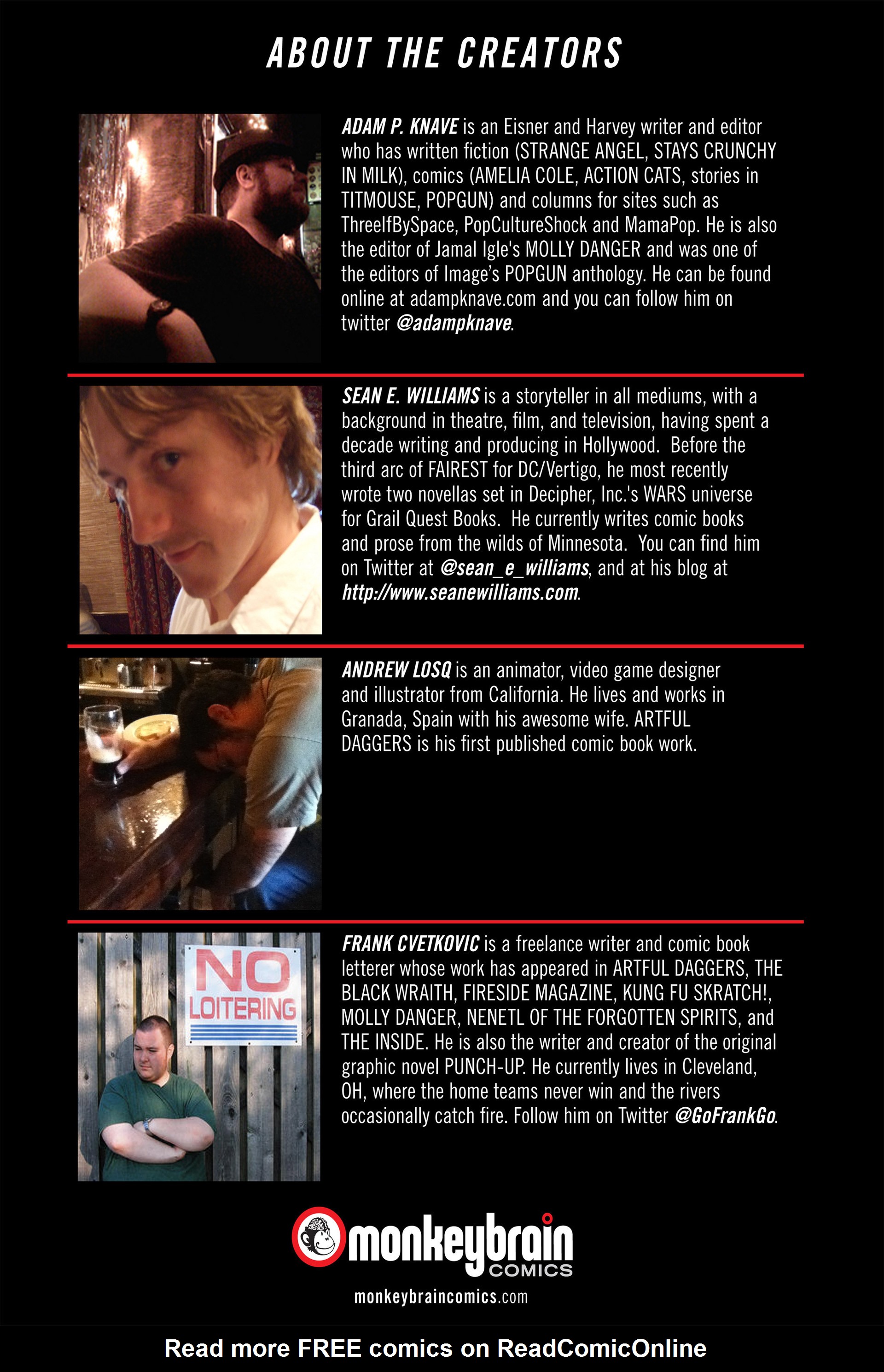 Read online Artful Daggers comic -  Issue #9 - 19