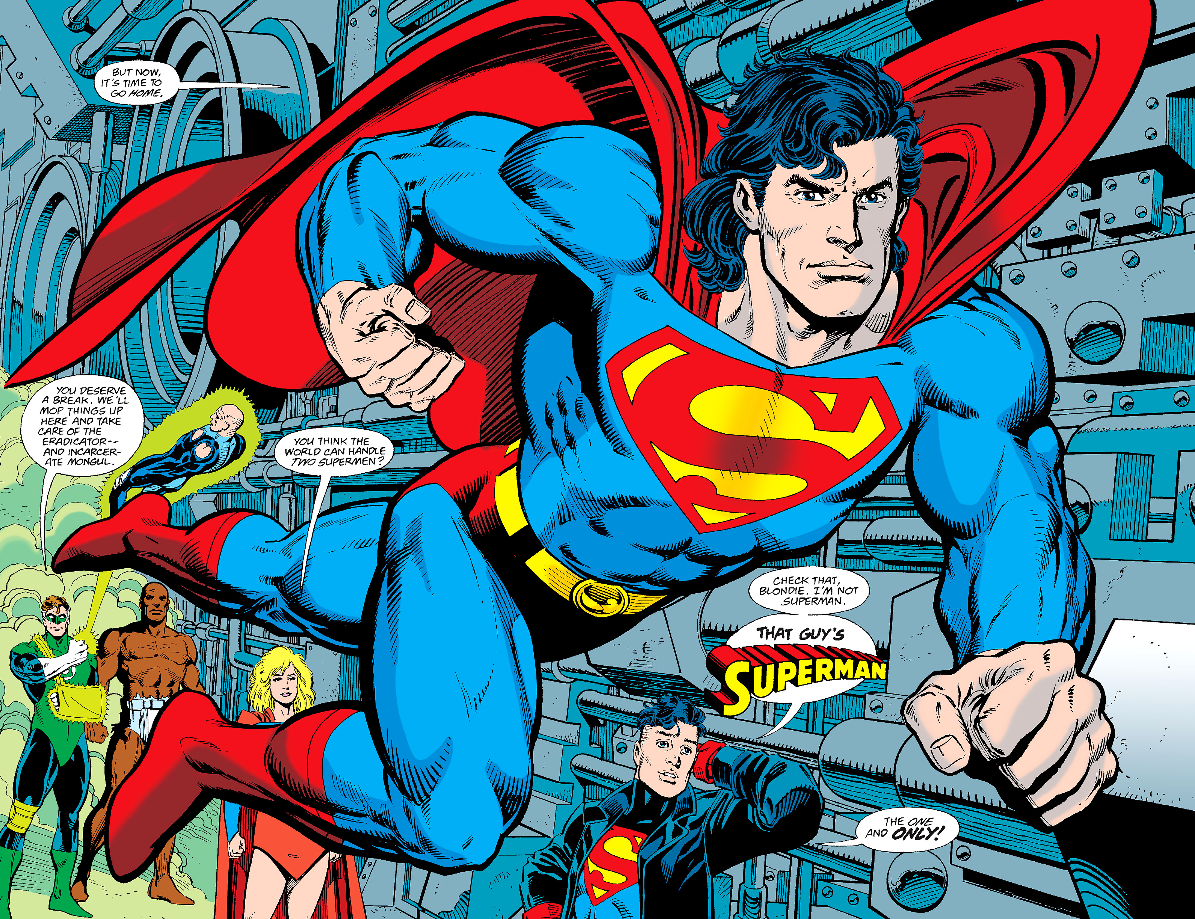 Read online Superman (1987) comic -  Issue #82 - 31