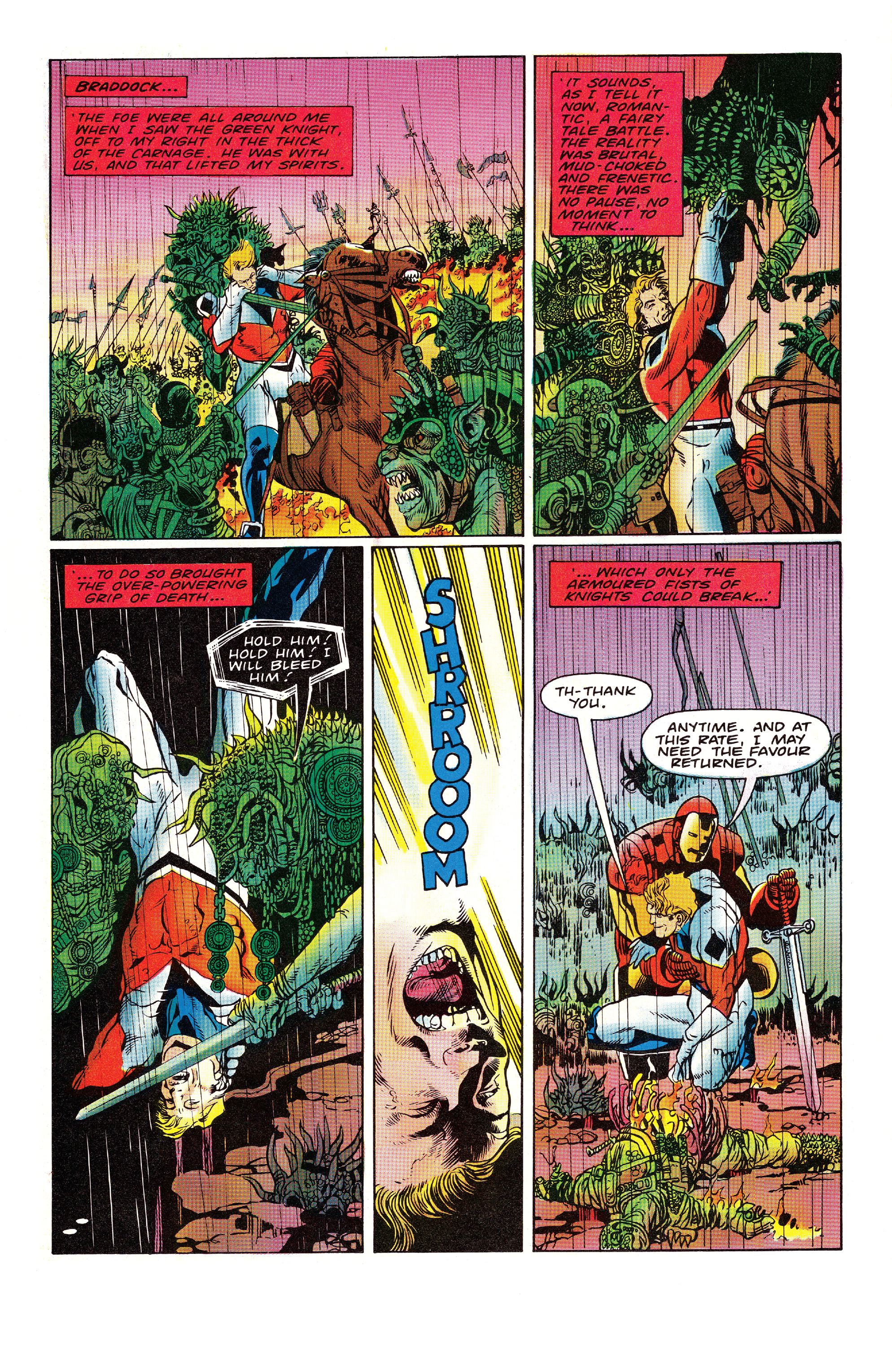 Read online Knights of Pendragon Omnibus comic -  Issue # TPB (Part 5) - 13
