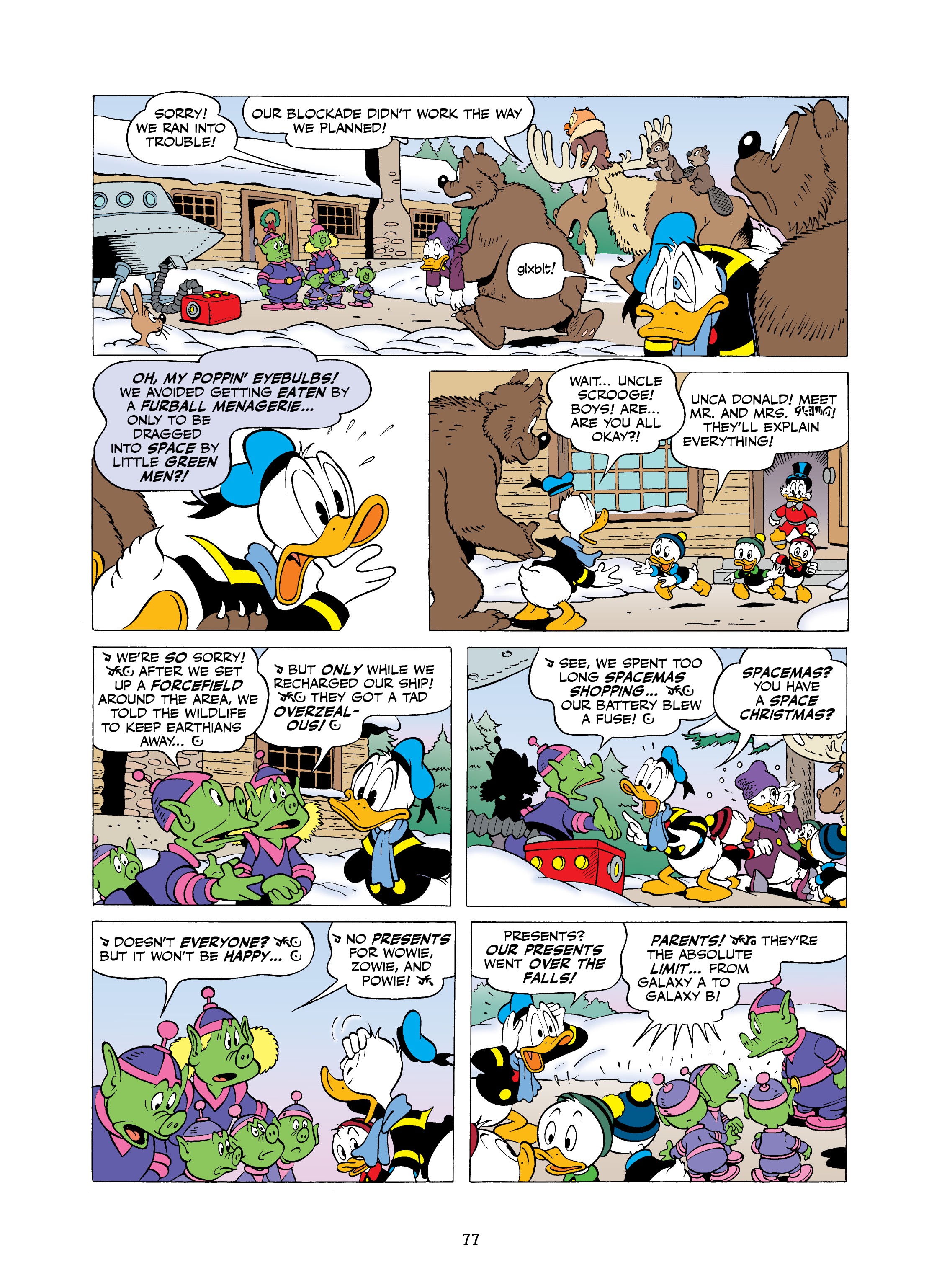 Read online Walt Disney's Uncle Scrooge & Donald Duck: Bear Mountain Tales comic -  Issue # TPB (Part 1) - 77