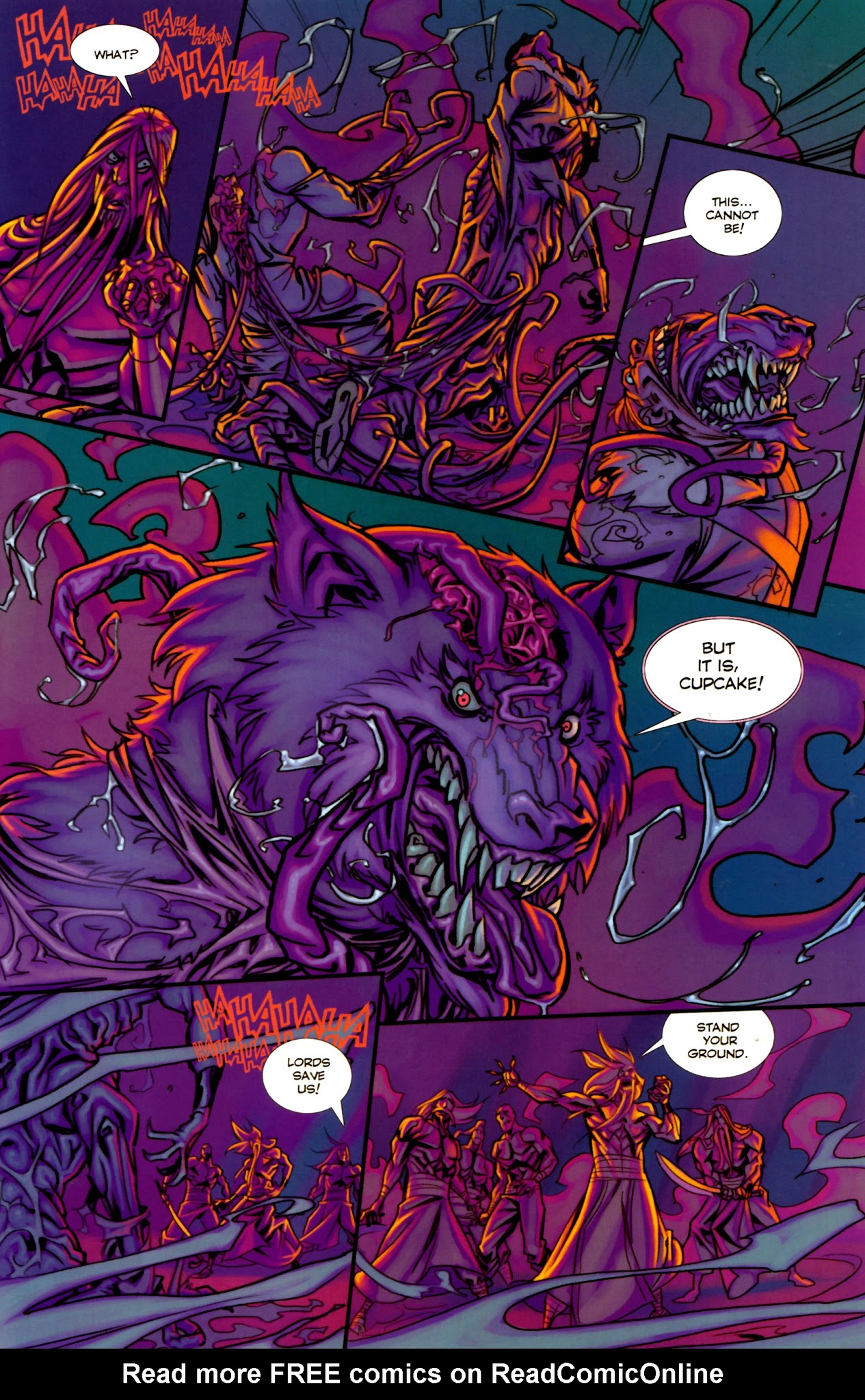 Read online Yeti vs. Vampire comic -  Issue #1 - 9