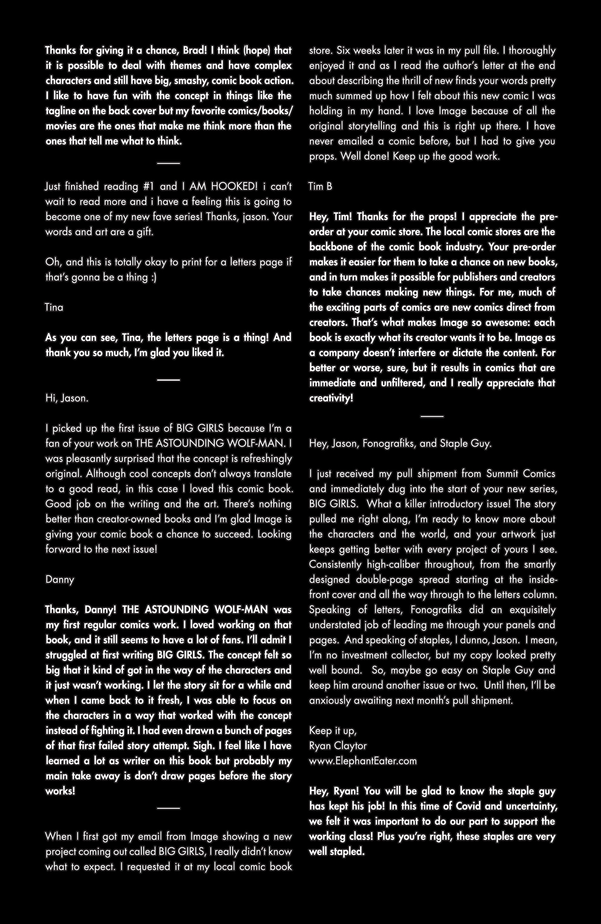 Read online Big Girls comic -  Issue #3 - 23