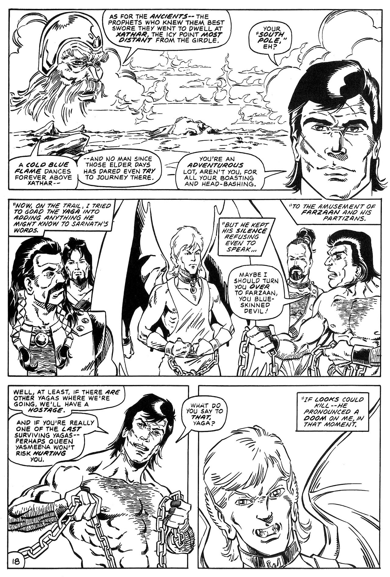 Read online Ironhand of Almuric comic -  Issue #3 - 20