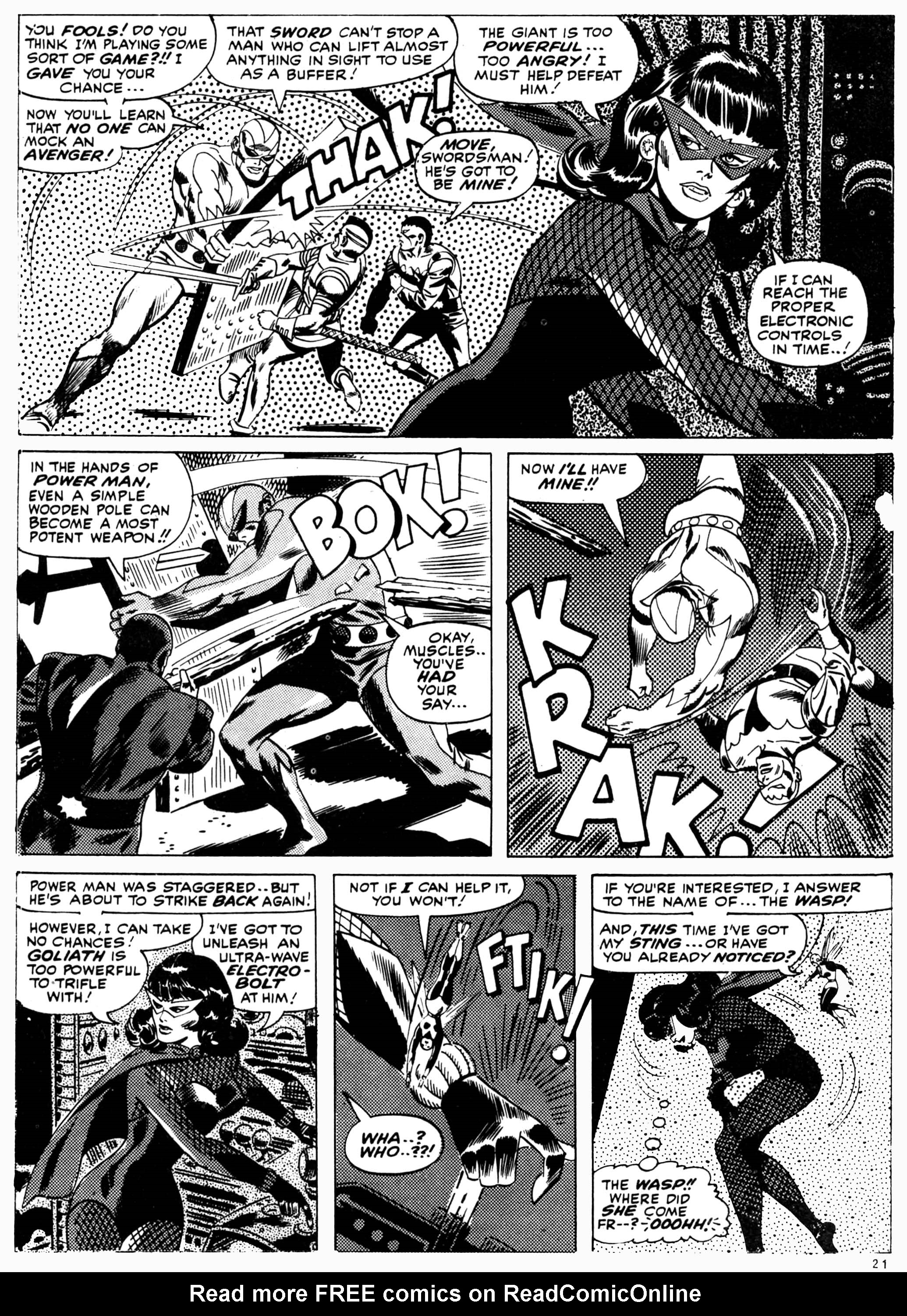 Read online The Avengers (1973) comic -  Issue #26 - 21