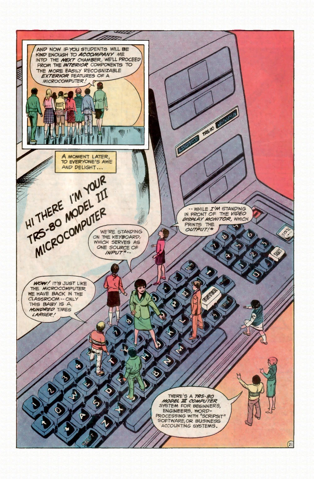 Read online Superman in "Victory by Computer" comic -  Issue # Full - 22