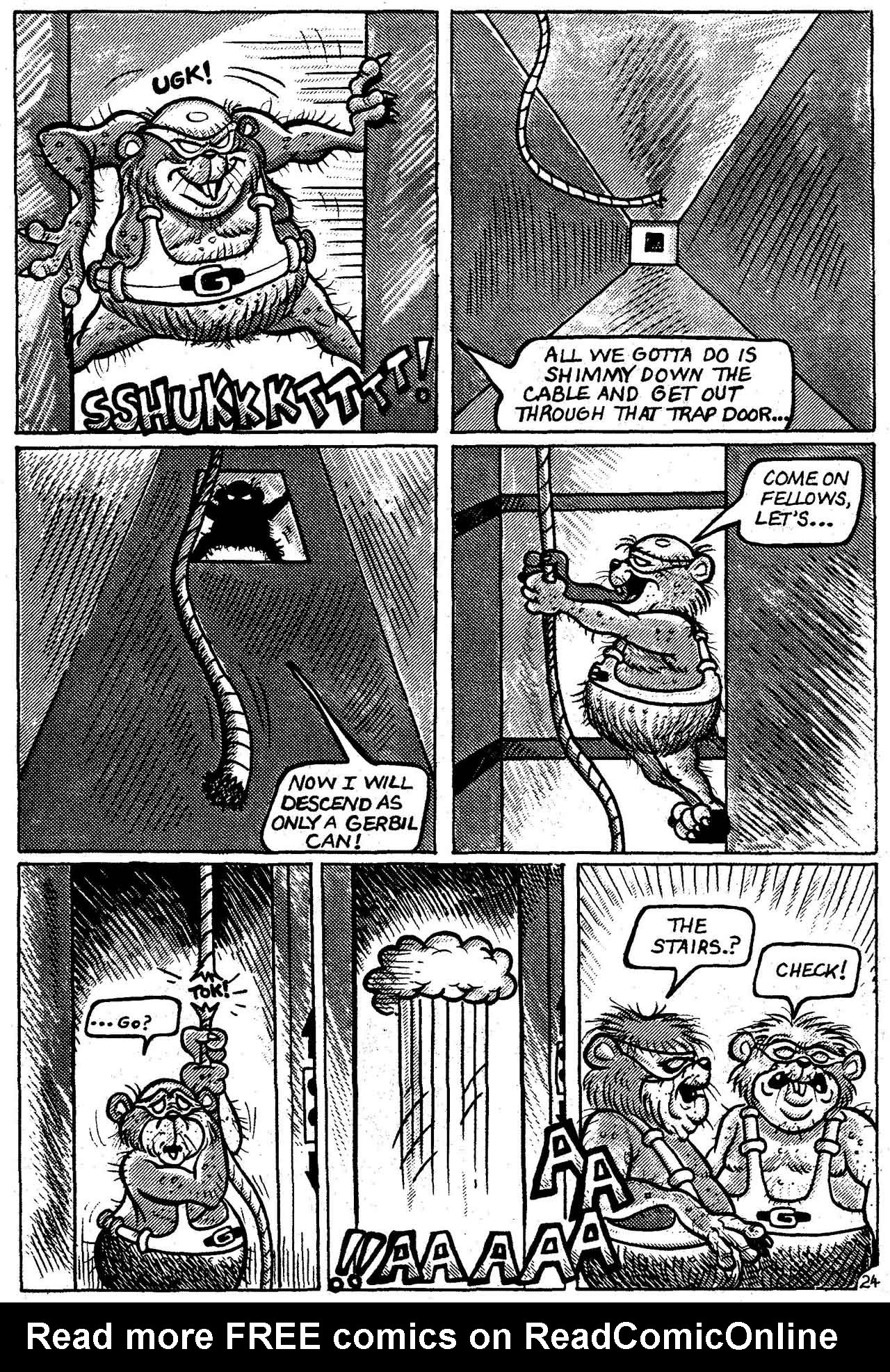 Read online Geriatric Gangrene Jujitsu Gerbils comic -  Issue #1 - 27