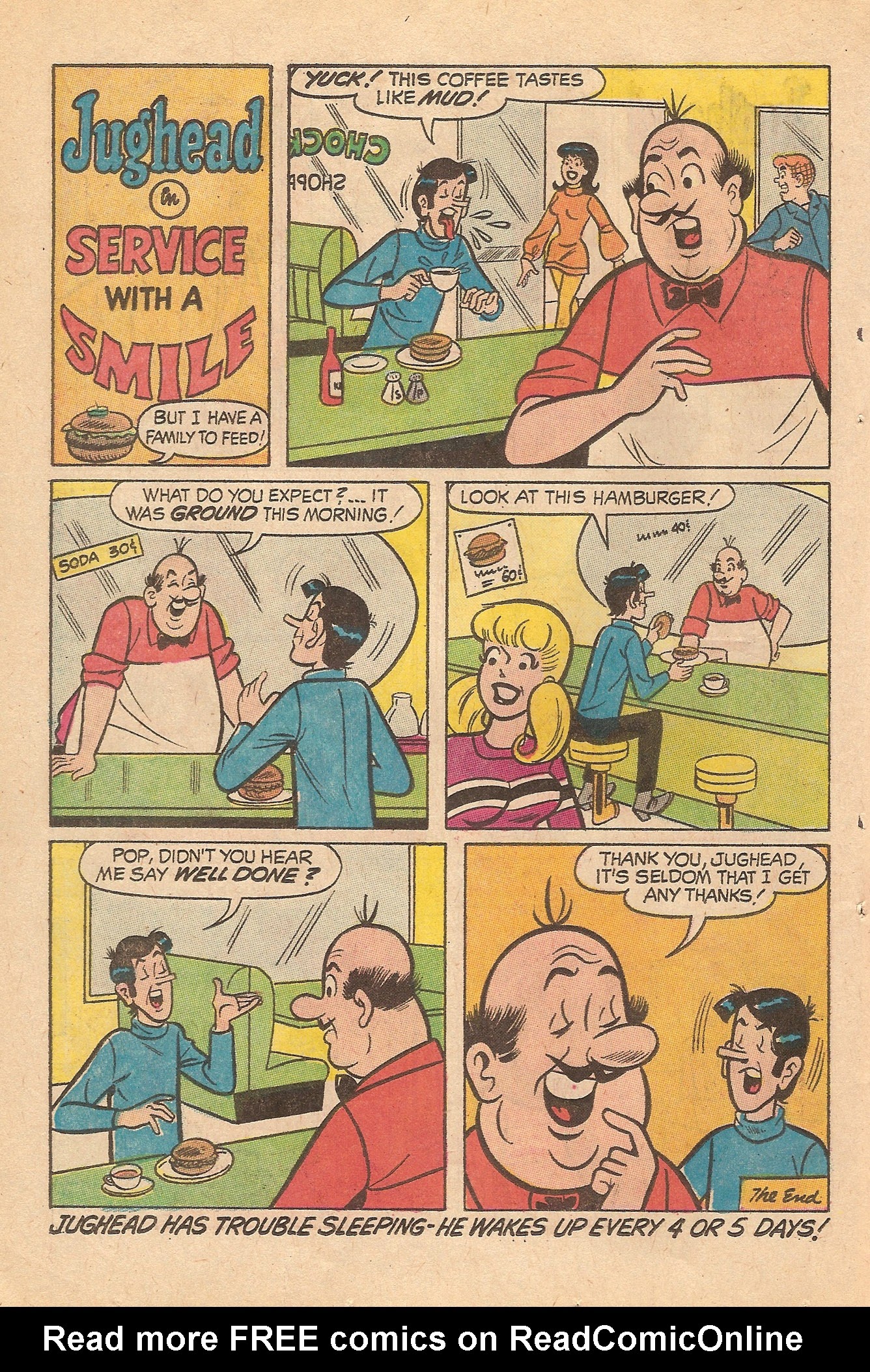 Read online Jughead's Jokes comic -  Issue #17 - 48