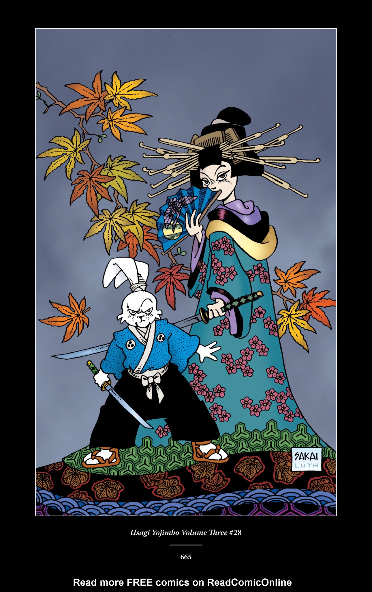 Read online The Usagi Yojimbo Saga comic -  Issue # TPB 2 - 655