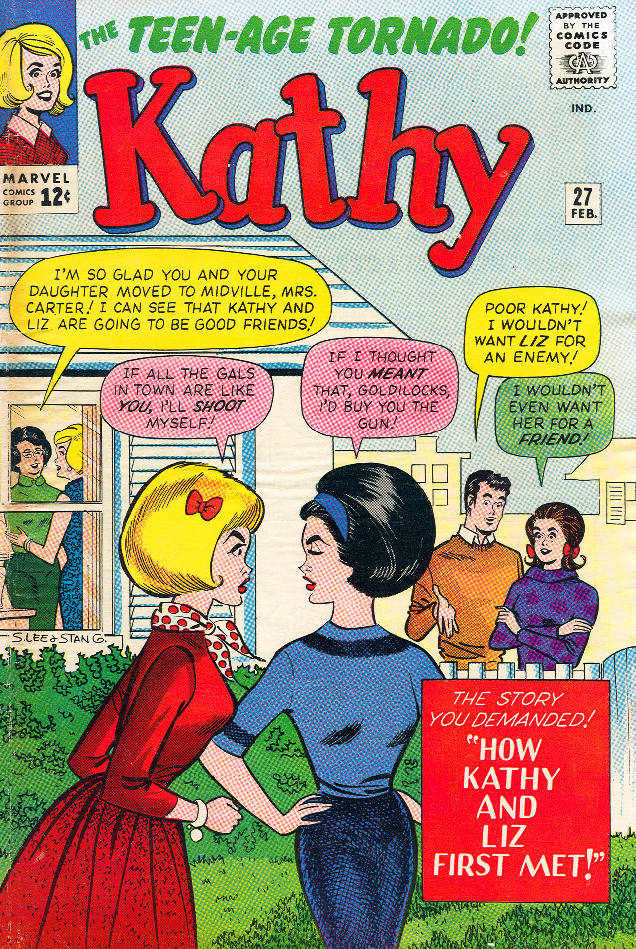 Read online Kathy (1959) comic -  Issue #27 - 1