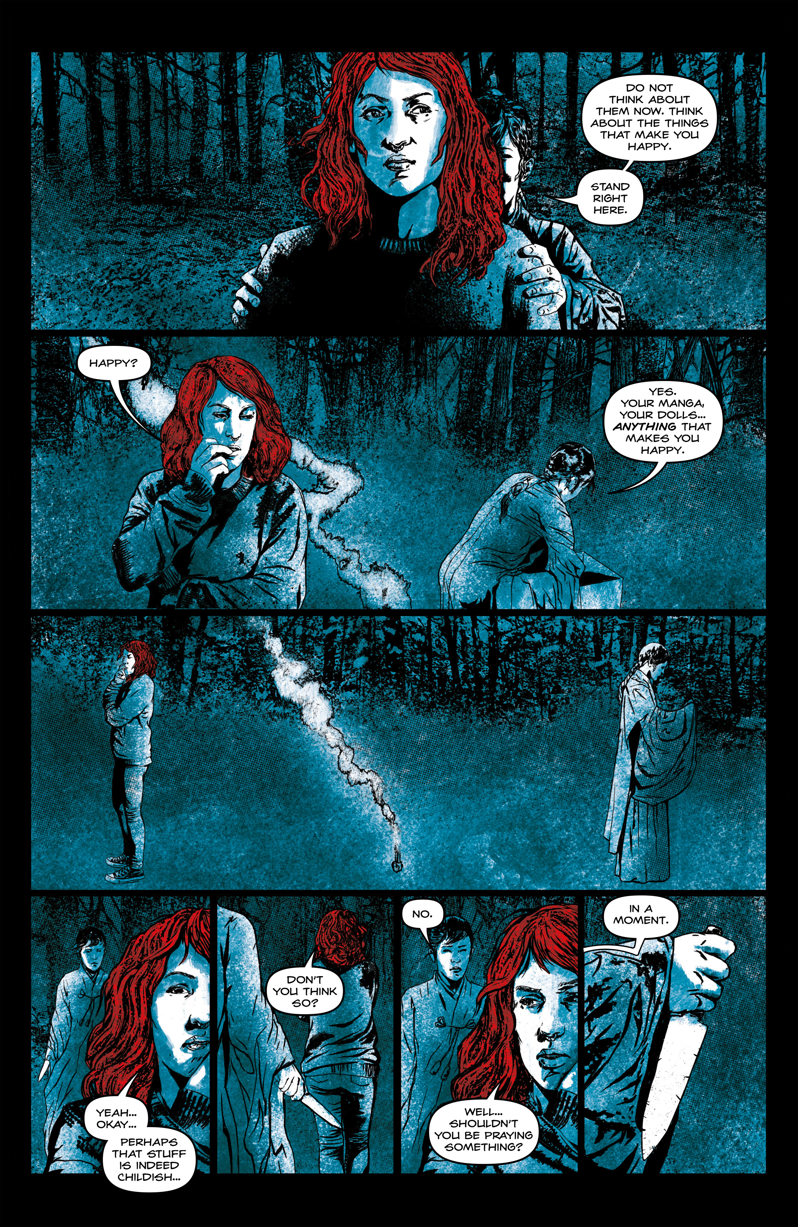 Read online Call of the Suicide Forest comic -  Issue #4 - 20