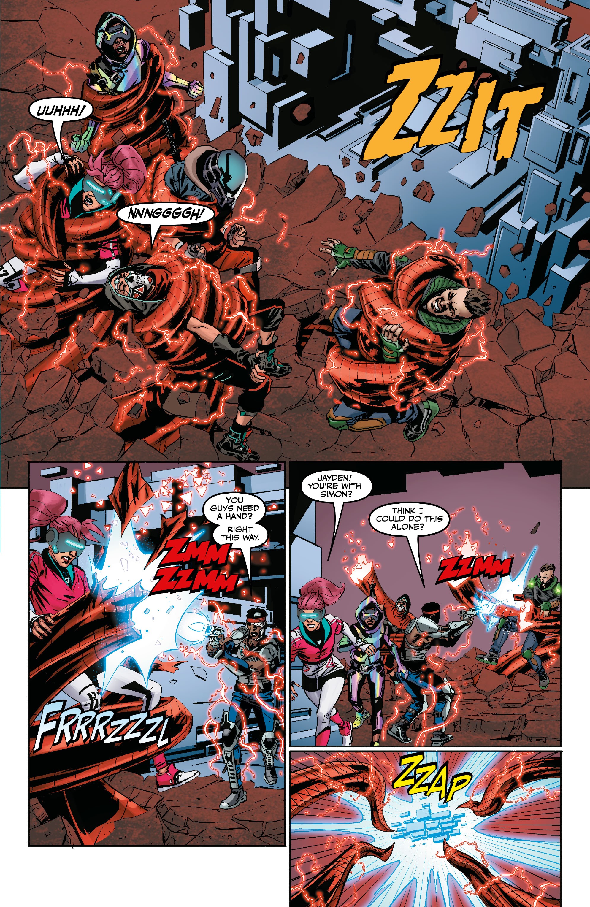 Read online HYPER SCAPE: The End of the Beginning comic -  Issue #1 - 9