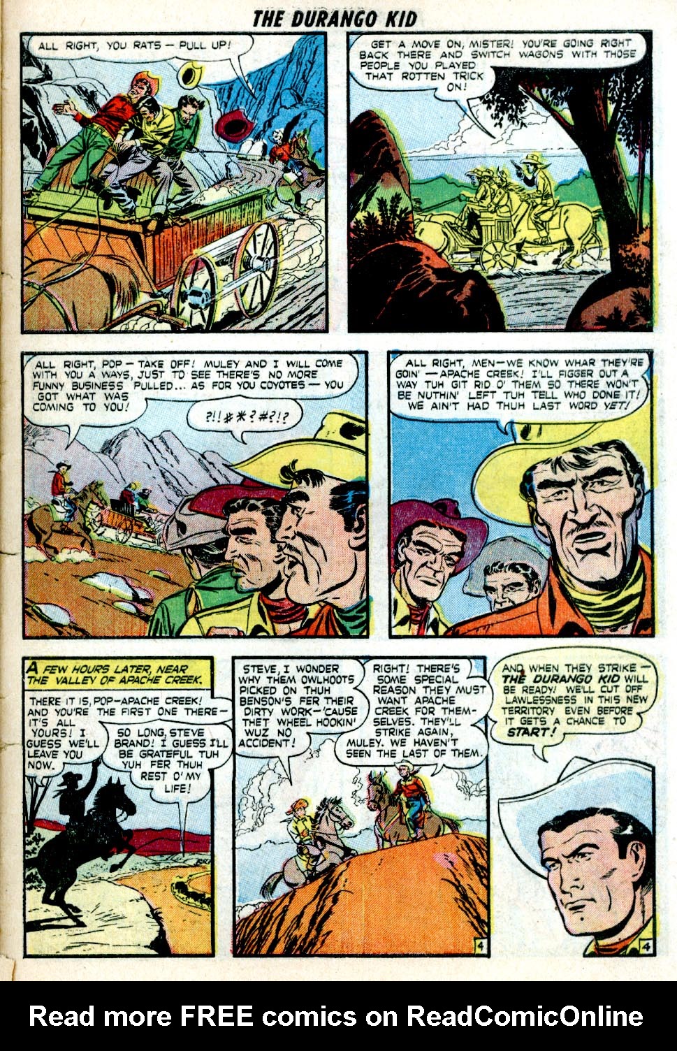 Read online Charles Starrett as The Durango Kid comic -  Issue #7 - 31