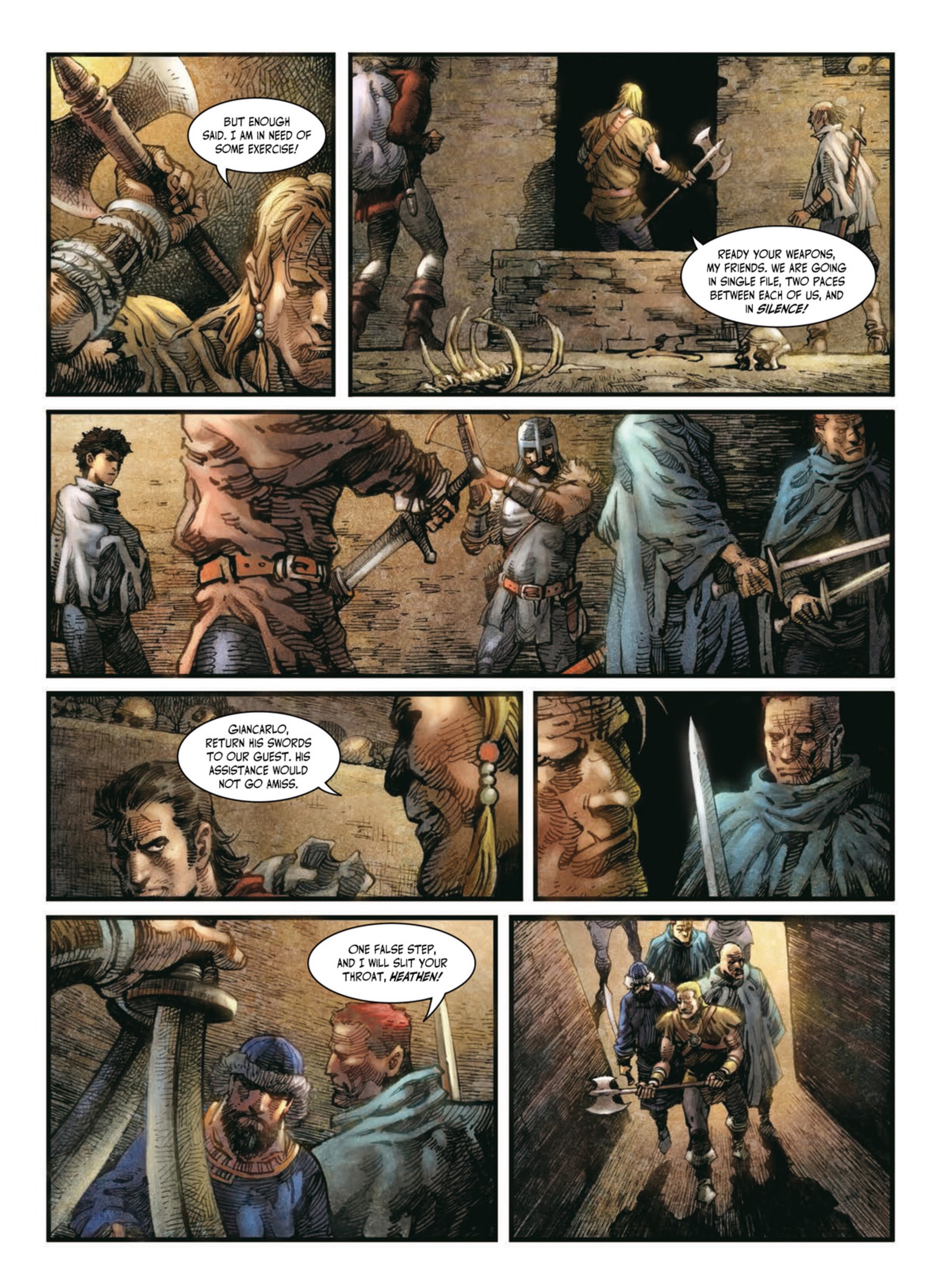 Read online Crusades comic -  Issue #1 - 120