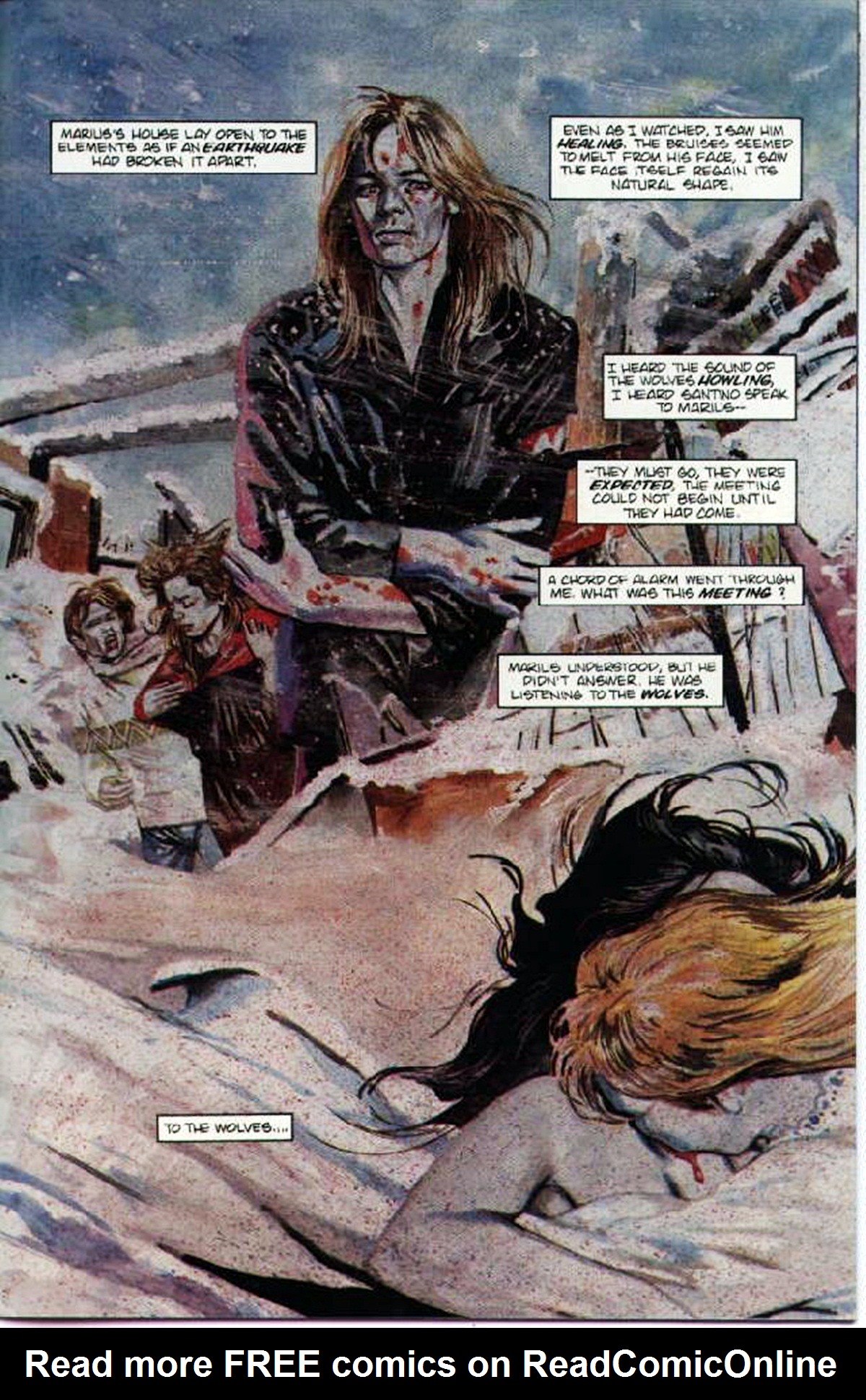 Read online Anne Rice's Queen of the Damned comic -  Issue #8 - 4