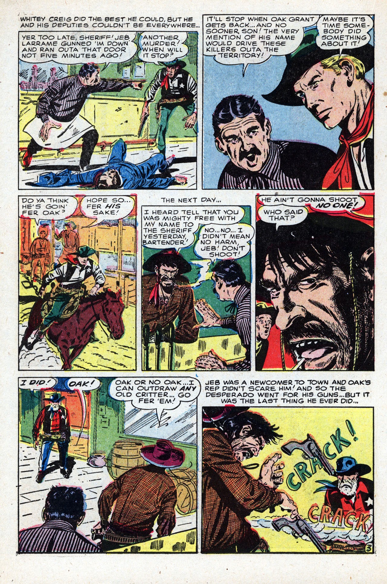 Read online Outlaw Fighters comic -  Issue #4 - 22